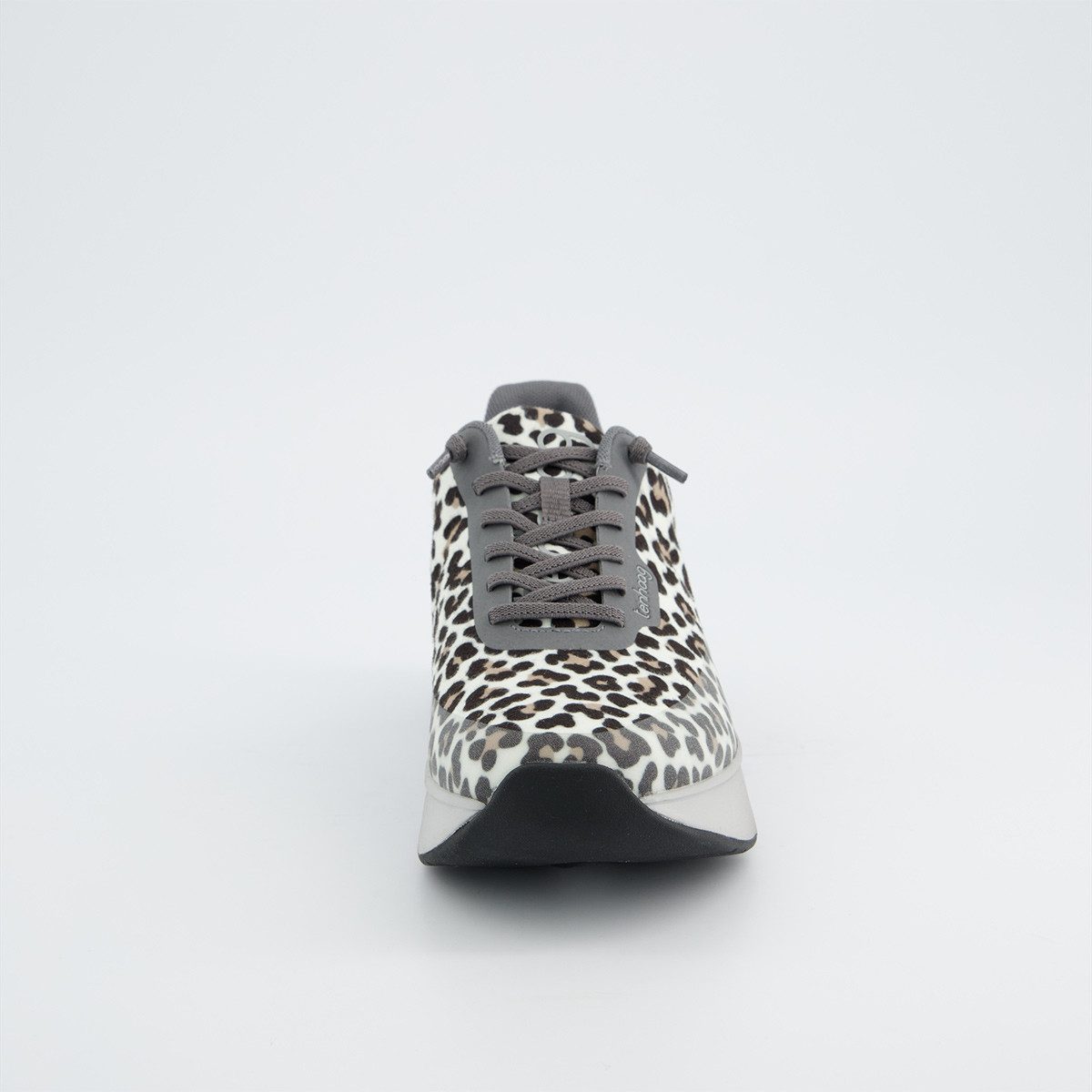 tenhaag wavehaag, Sneaker in Grau / Leo-Optik für Damen Sneaker