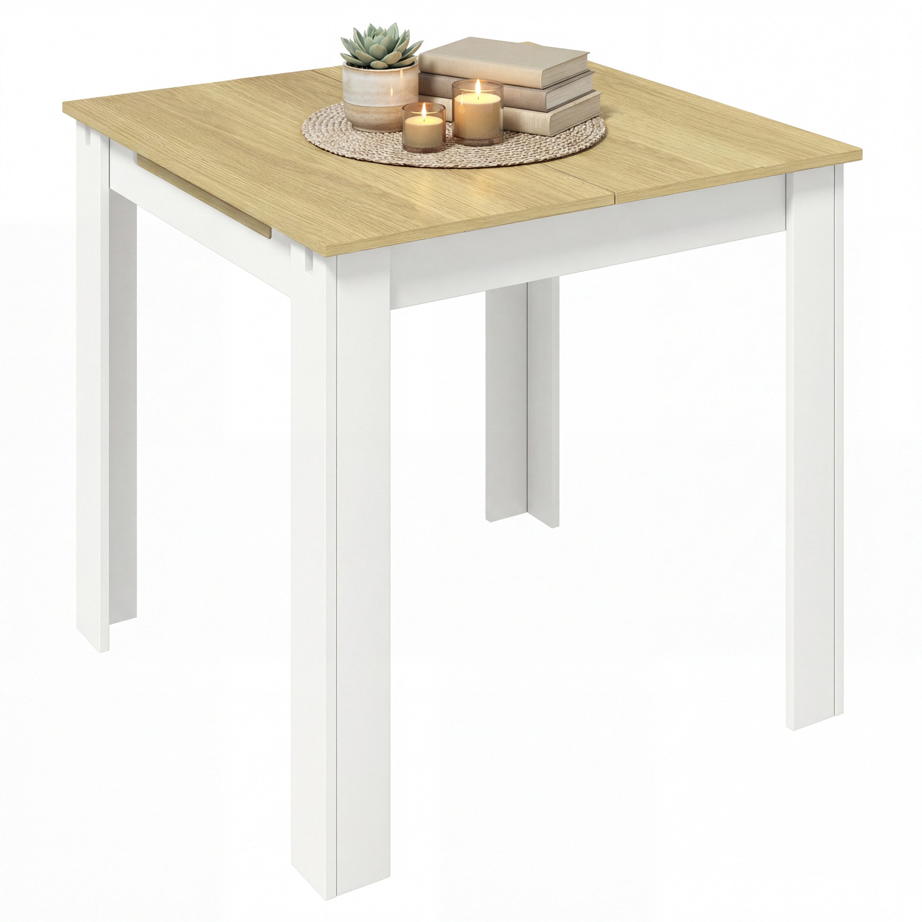 VCM Esstisch Esstisch Küchentisch Pesoli ausziehbar 80-120 cm (1-St)