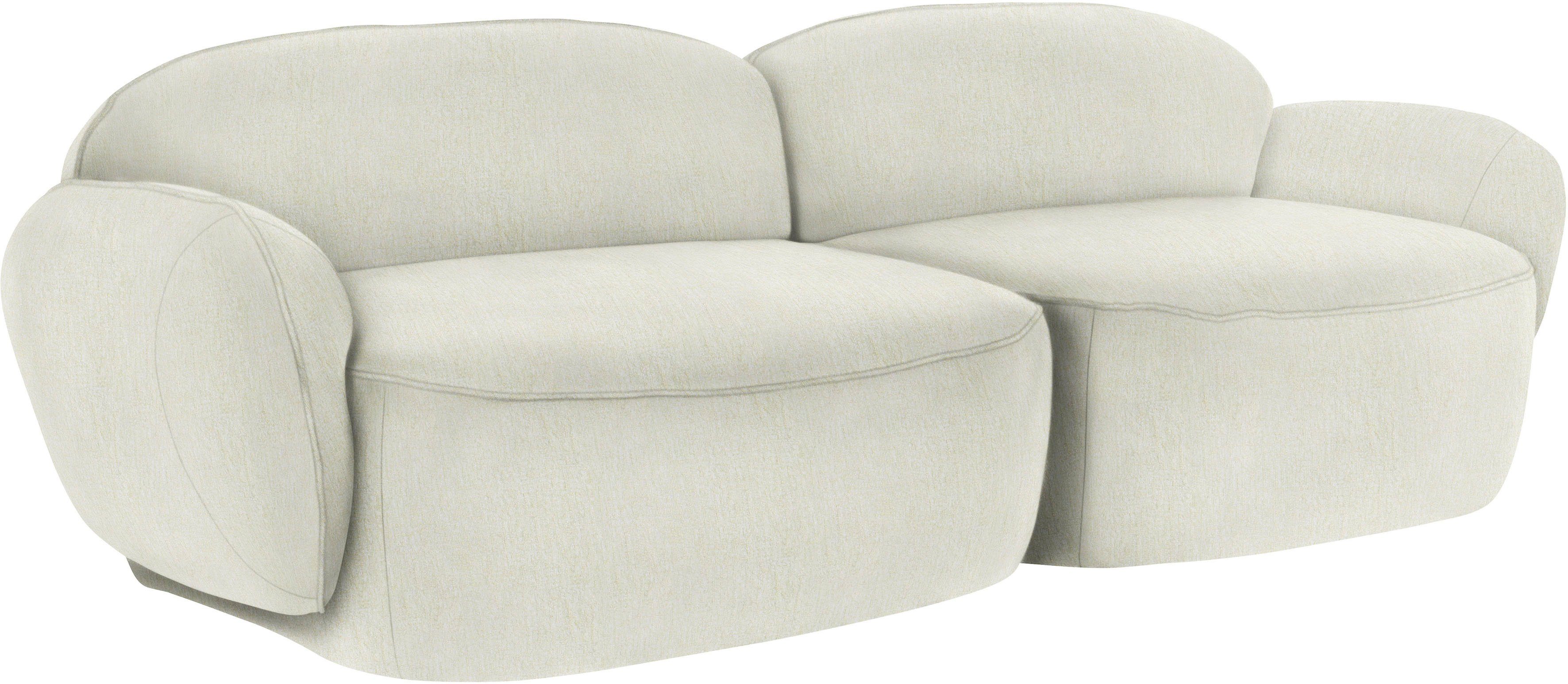 im furninova skandinavischen Design komfortabel Memoryschaum, durch 2,5-Sitzer Bubble,