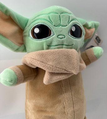 soma Kuscheltier Kuscheltier babyyodafigur 30 cm Plüschtier Baby Yoda Star Wars (1-St), Super weicher Plüsch Stofftier Kuscheltier für Kinder zum spielen