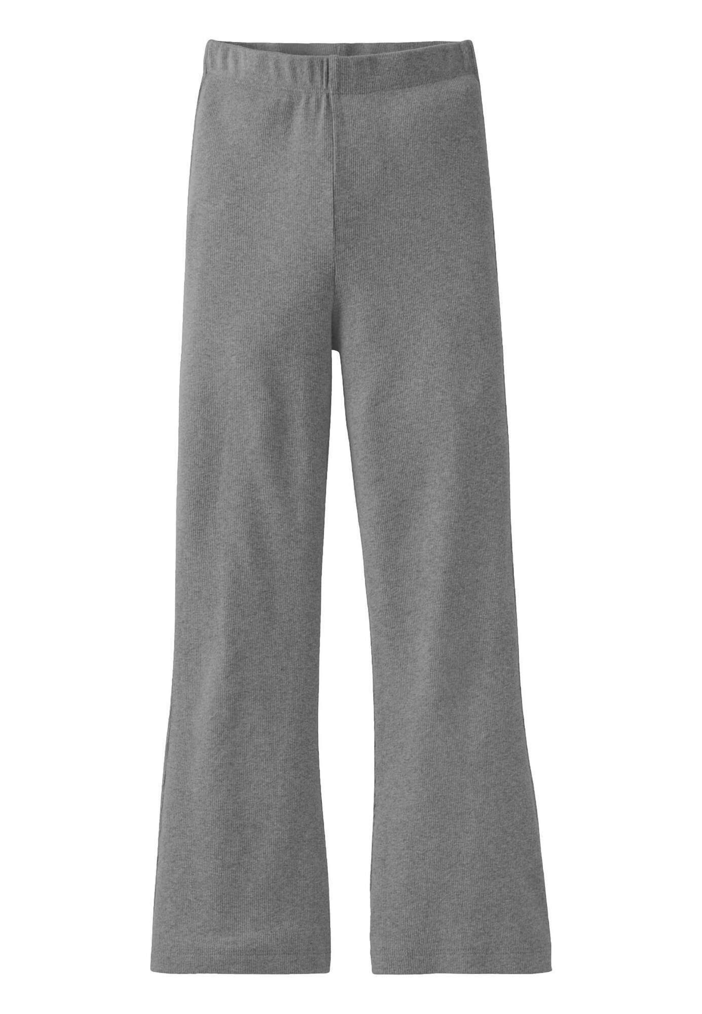 Hessnatur Leggings Flared aus Bio-Baumwolle (1-tlg)