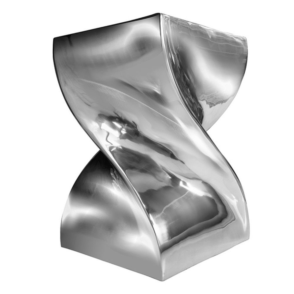 LebensWohnArt Couchtisch Design Beistelltisch GIRO Aluminium günstig online kaufen