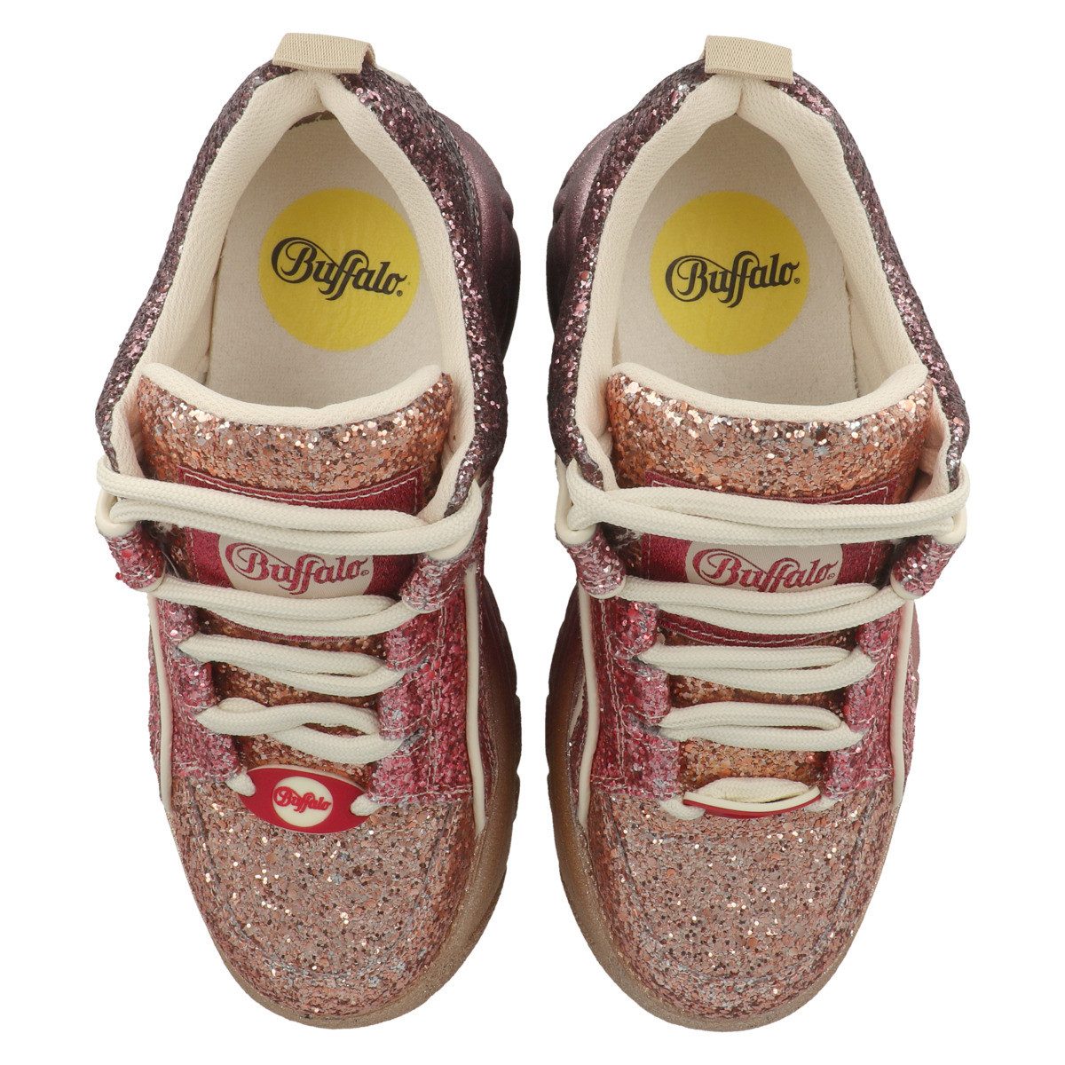 Buffalo 1339-14 Damen Sneaker Turnschuhe, Sportschuhe, Freizeitschuhe, Halbschuhe, Schnürschuhe