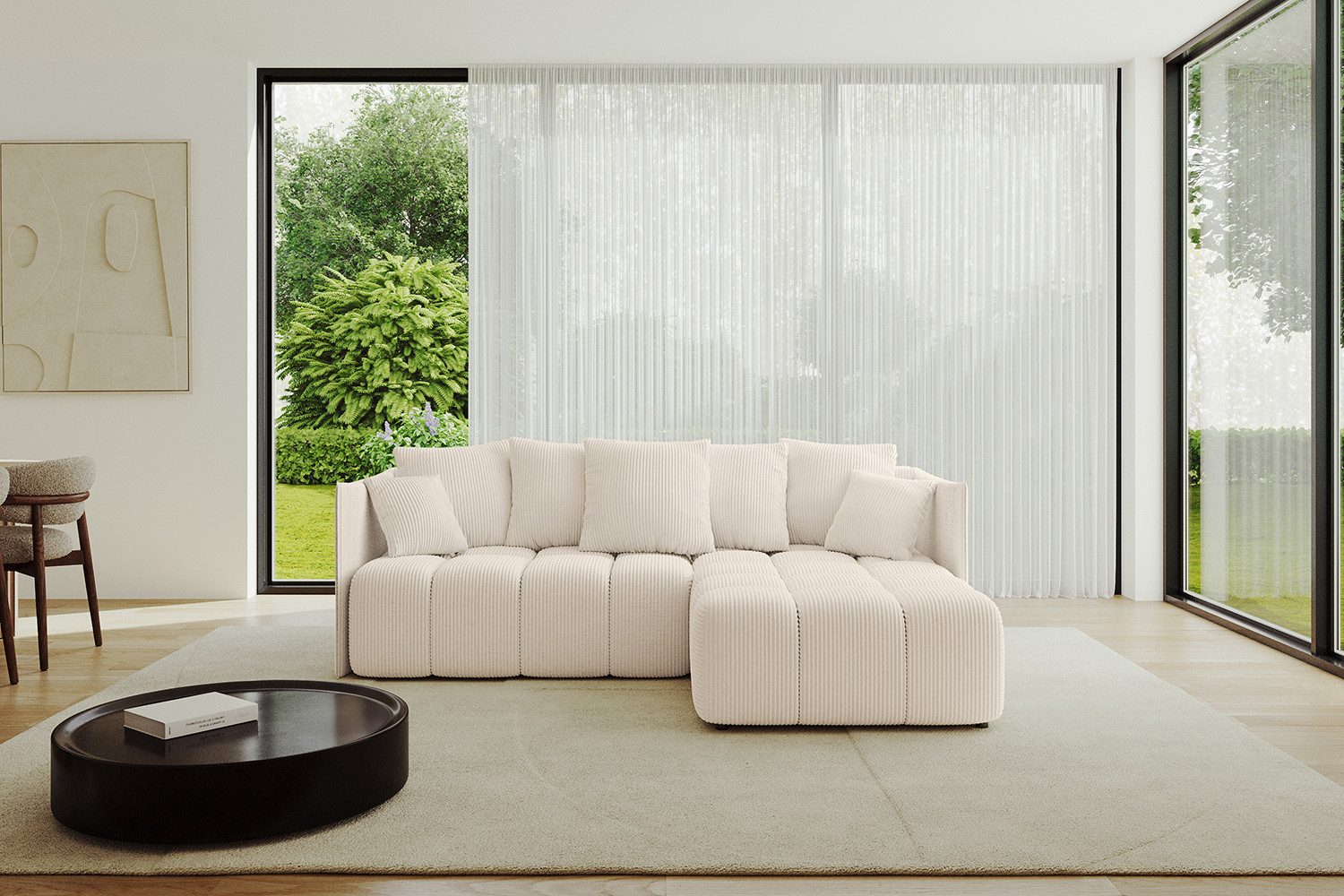ALTDECOR Ecksofa LONLI-L, Couch mit Schlaffunktion, günstig online kaufen