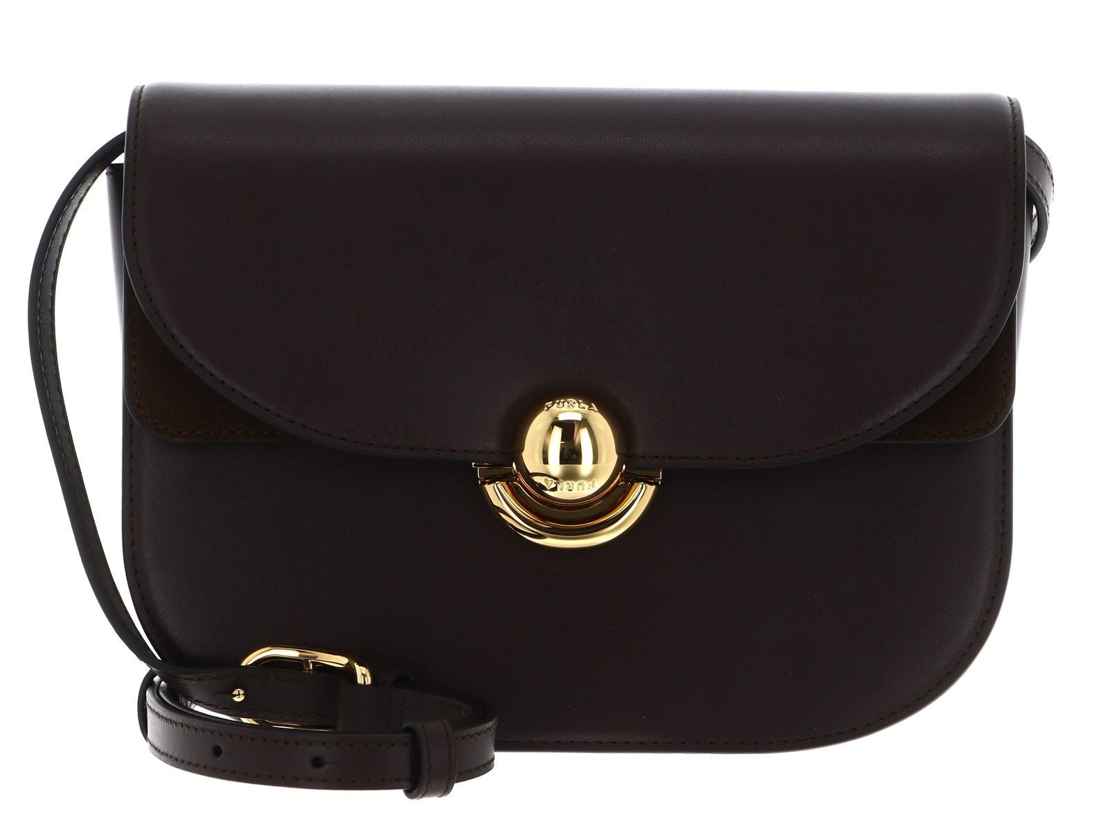 Furla Umhängetasche Crossbody Round, aus echtem Leder