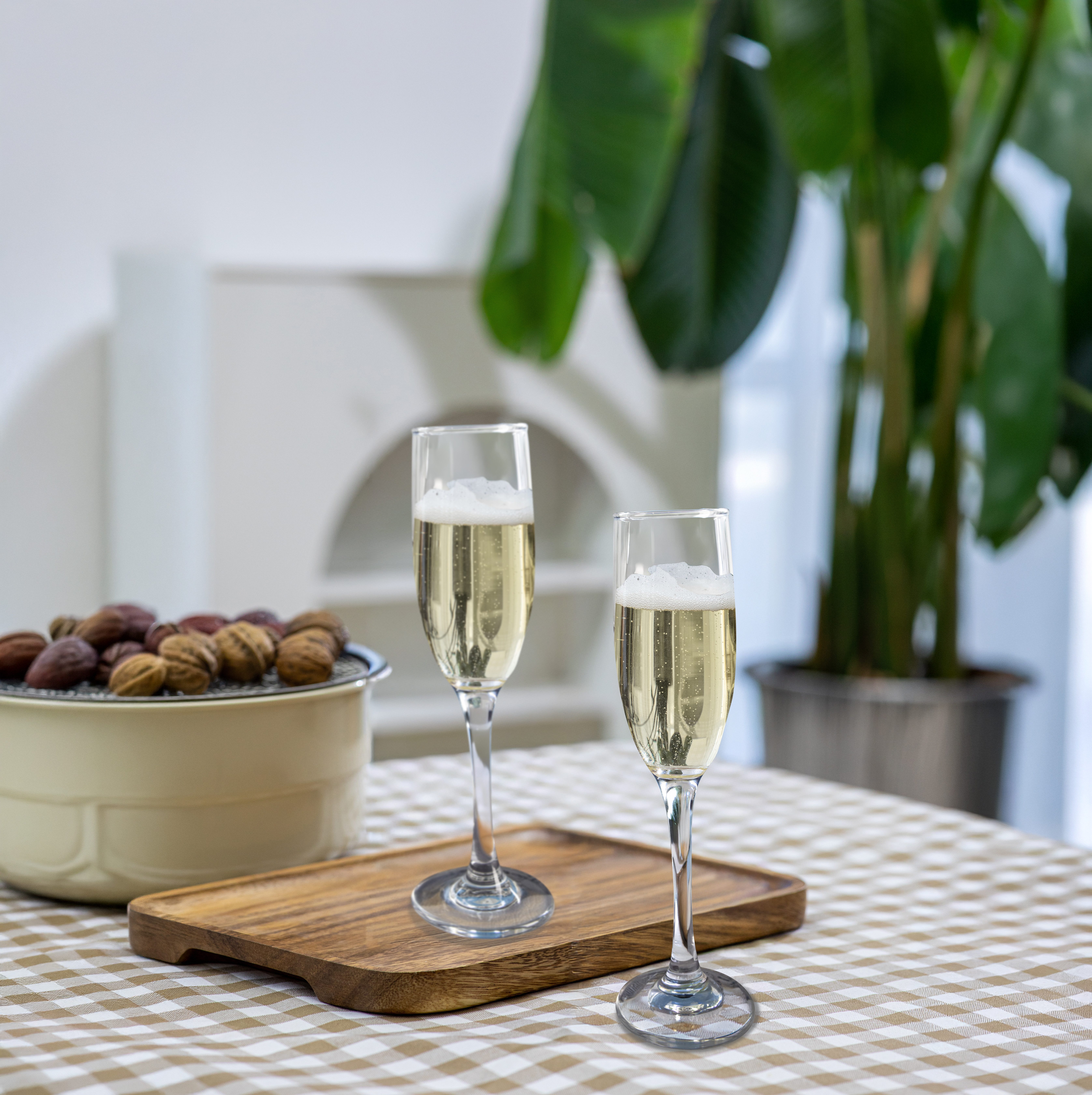 ECHTWERK Sektglas Champagnerkelche Set 170 ml, 6-tlg., Glas, für Champagner, Schaumwein, Aperitifs, ideal für Feierlichkeiten