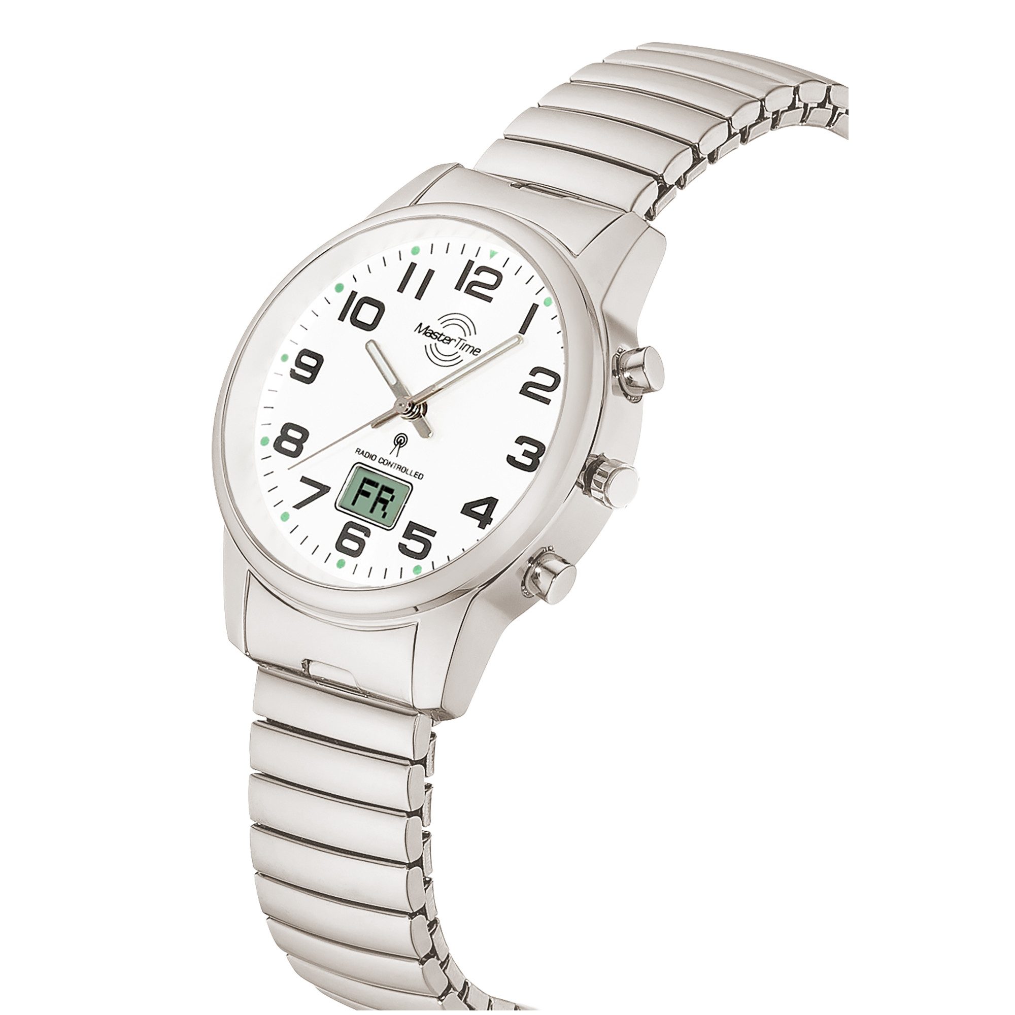 QUALITY TIME Funkuhr QLA-10510-12Z, Quarzuhr, Armbanduhr, Damenuhr, Edelsta günstig online kaufen