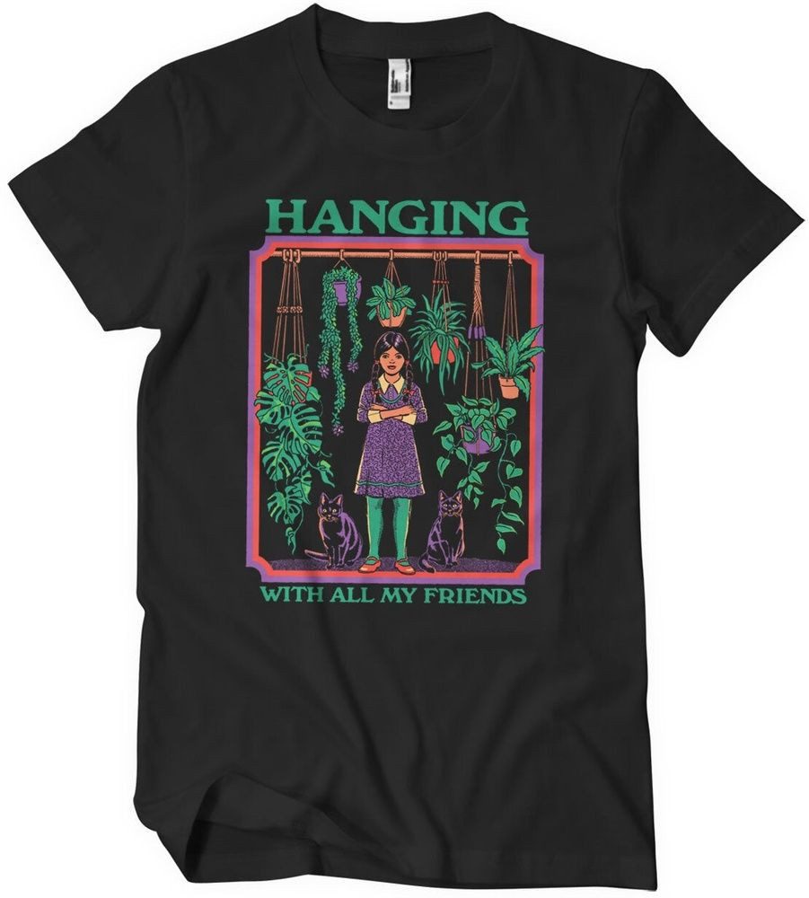 Steven Rhodes T-Shirt Hangning With All My Friends Big Tall T-Shirt