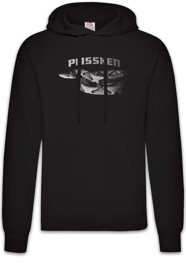 Hoodie Plissken Herren Hoodie Snake Movie Retro Escape Klapperschlange