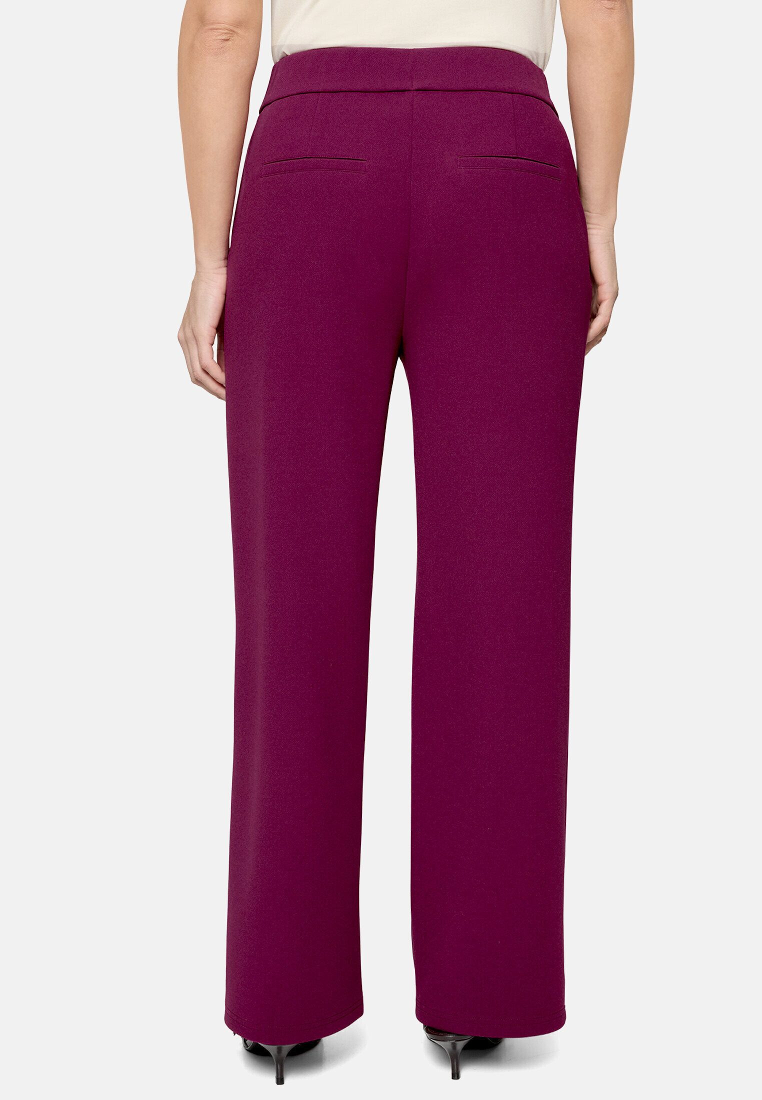 Zero Stoffhose Damen in 7/8 Länge Material.
