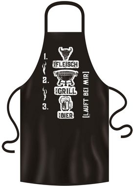 Soreso® Grillschürze Geburtstag Geschenk Kochschürze plus Base Cap für Männer - Vater - Vatertags-geschenk Weihnachtsgeschenk, (Spar-set, Grillset bestehend aus Grillschürze und Baseball-Cap), Robust & Elegant, Edel und mit Liebe verarbeitet