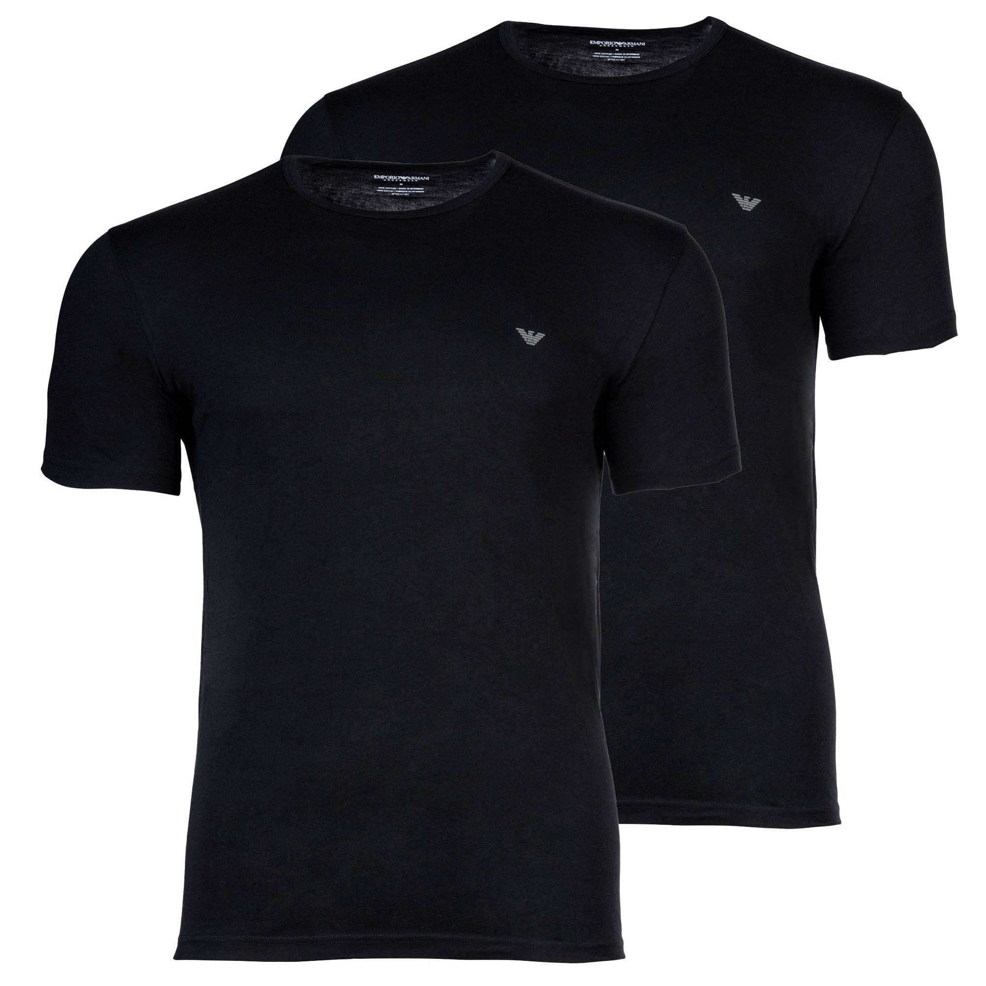 T-Shirt Herren T-Shirt 2er Pack Baumwolle ENDURANCE