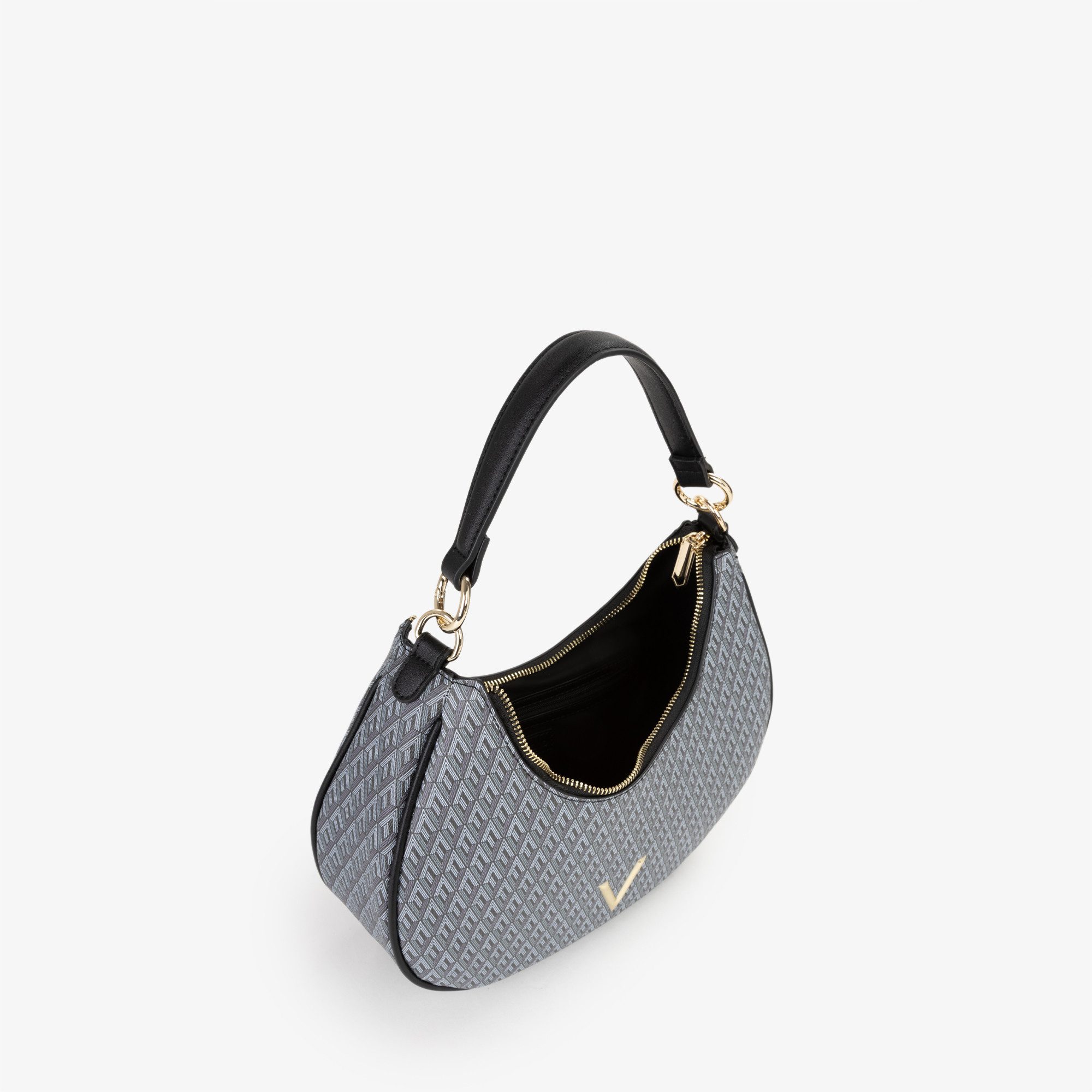 VALENTINO BAGS Hobo QUEEN RE, Handtasche, Henkeltasche, Schultertasche mit dezentem Muster