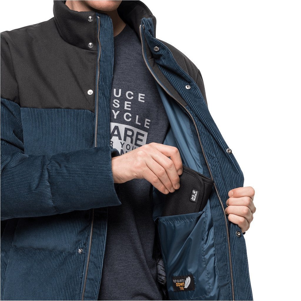 Jack Wolfskin Winterjacke Winter-Daunenjacke Nature Corduroy günstig online kaufen