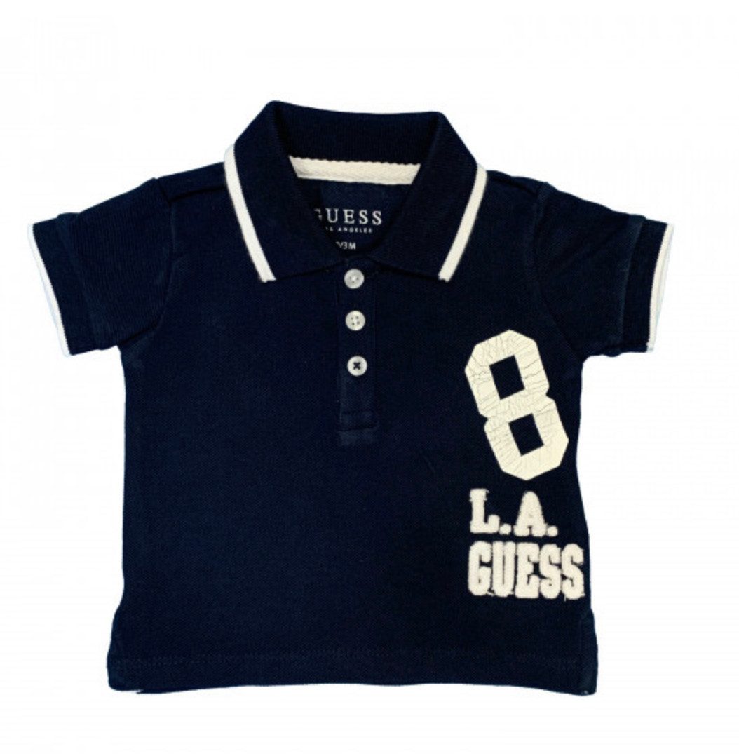 Poloshirt Baby Jungen Poloshirt aus Baumwolle mit Print und Kragen