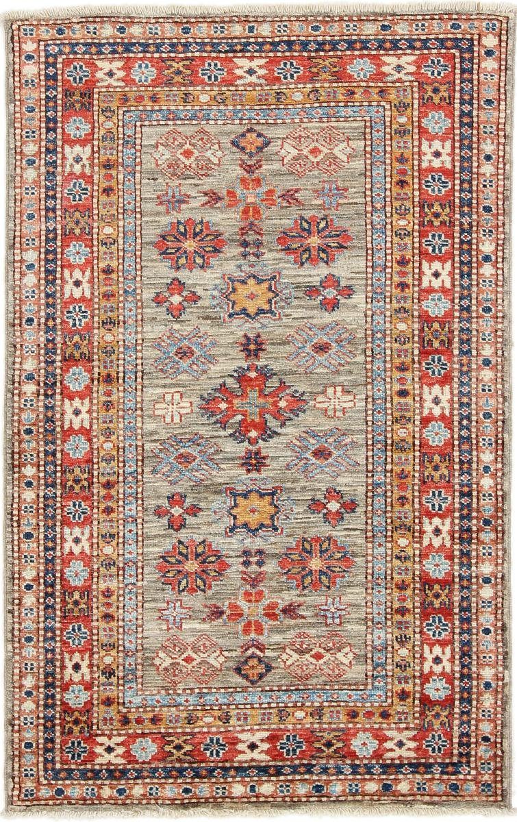 Orientteppich Super Kazak 81x127 Handgeknüpfter Orientteppich, Nain Trading, rechteckig, Höhe: 5 mm | Kurzflor-Teppiche