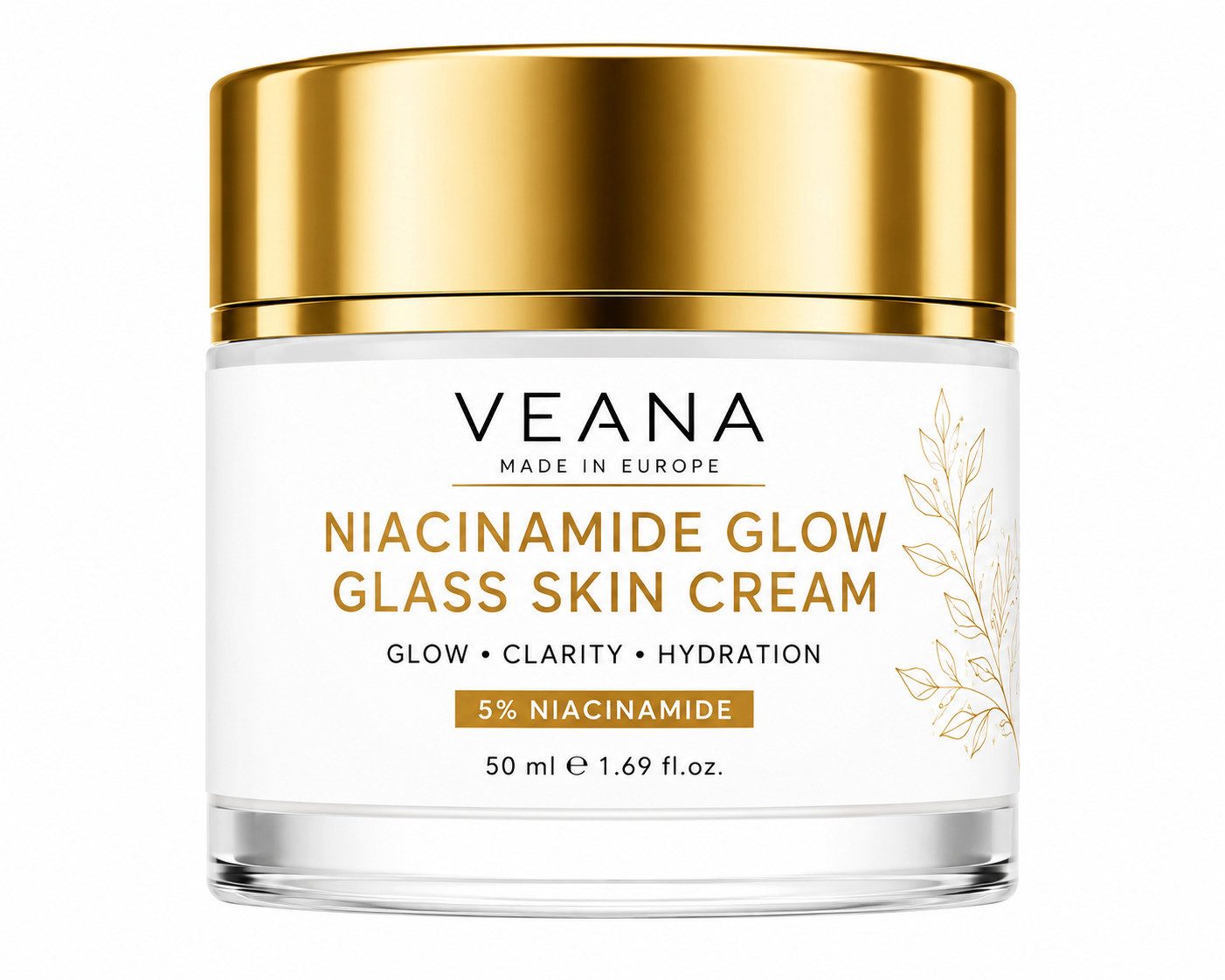 Veana Tagescreme Veana Niacinamide Glow Glass Skin Cream 50ml