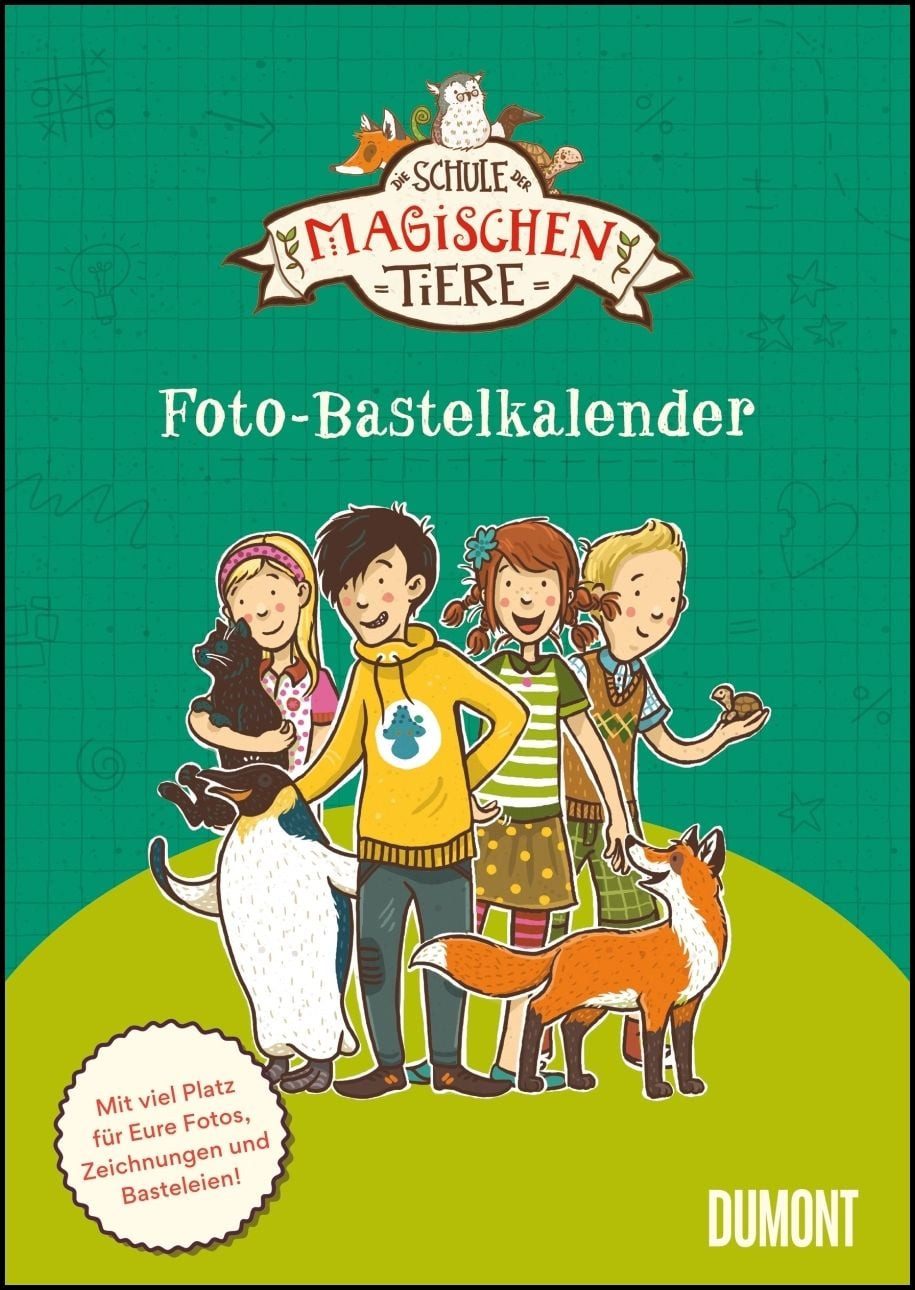 dumont Buchverlag Wandkalender Schule der magischen Tiere - Bastelkalender zum Selbstgestalten - Foto