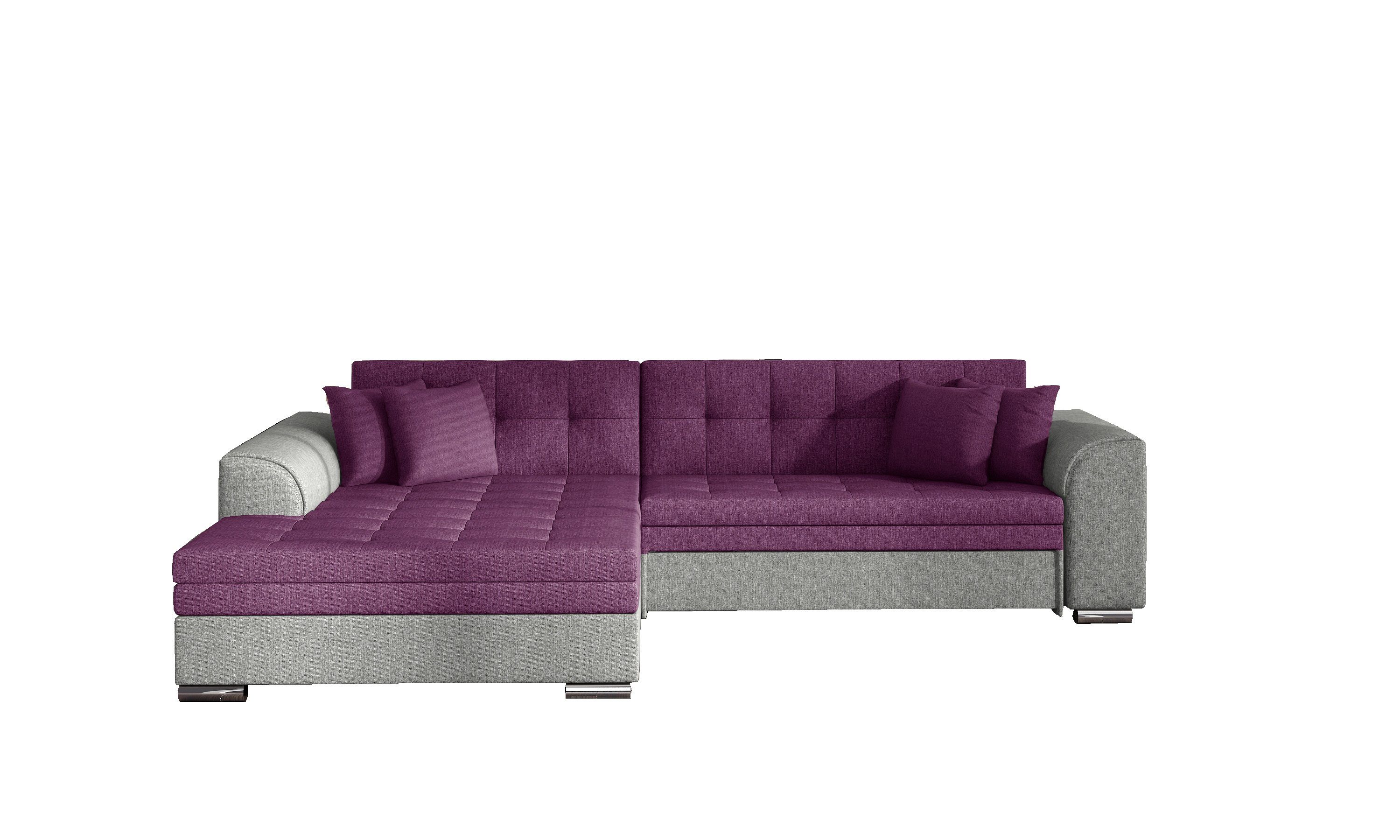 MOEBLO Ecksofa Moreno, Couch für Wohnzimmer, günstig online kaufen