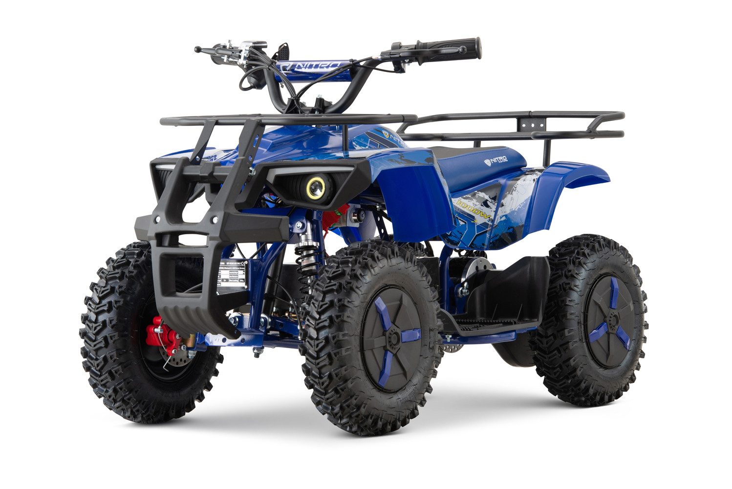Smarty Elektro-Kinderquad 1000W Eco mini Kinder Quad Dusty Snowy-Profile L Sport 6"