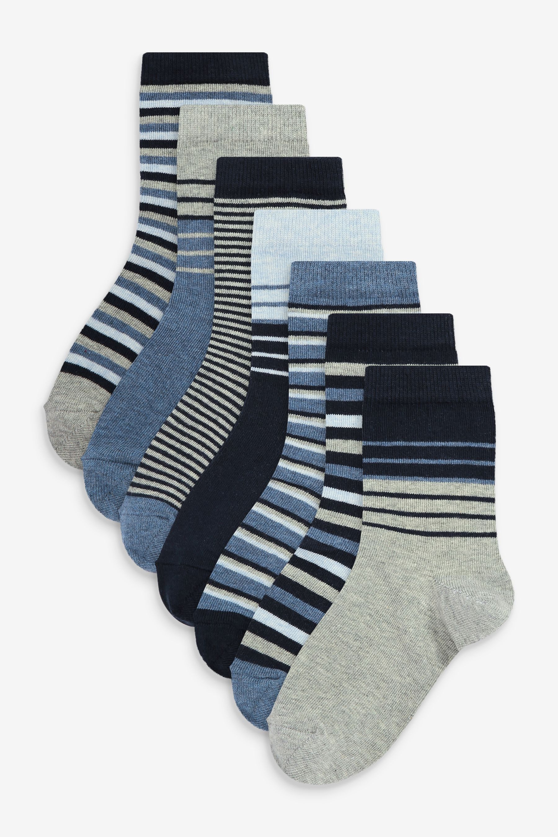 Basicsocken Socken mit hohem Baumwollanteil, 7er-Pack