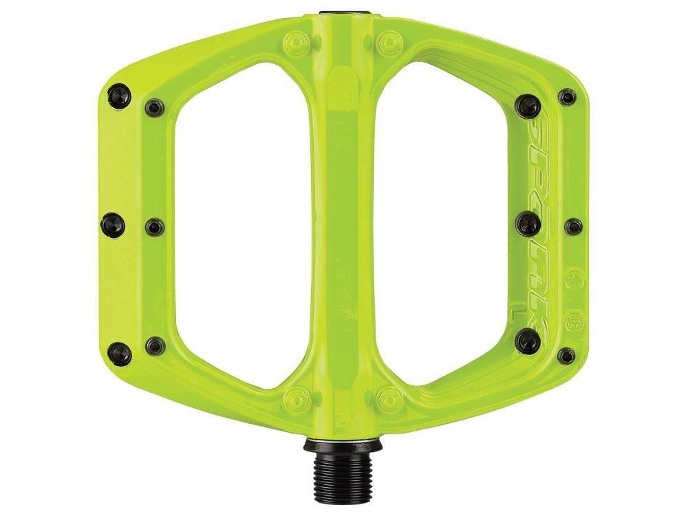 SPANK Plattformpedale Spank Spoon DC flat pedal Lime Green unis