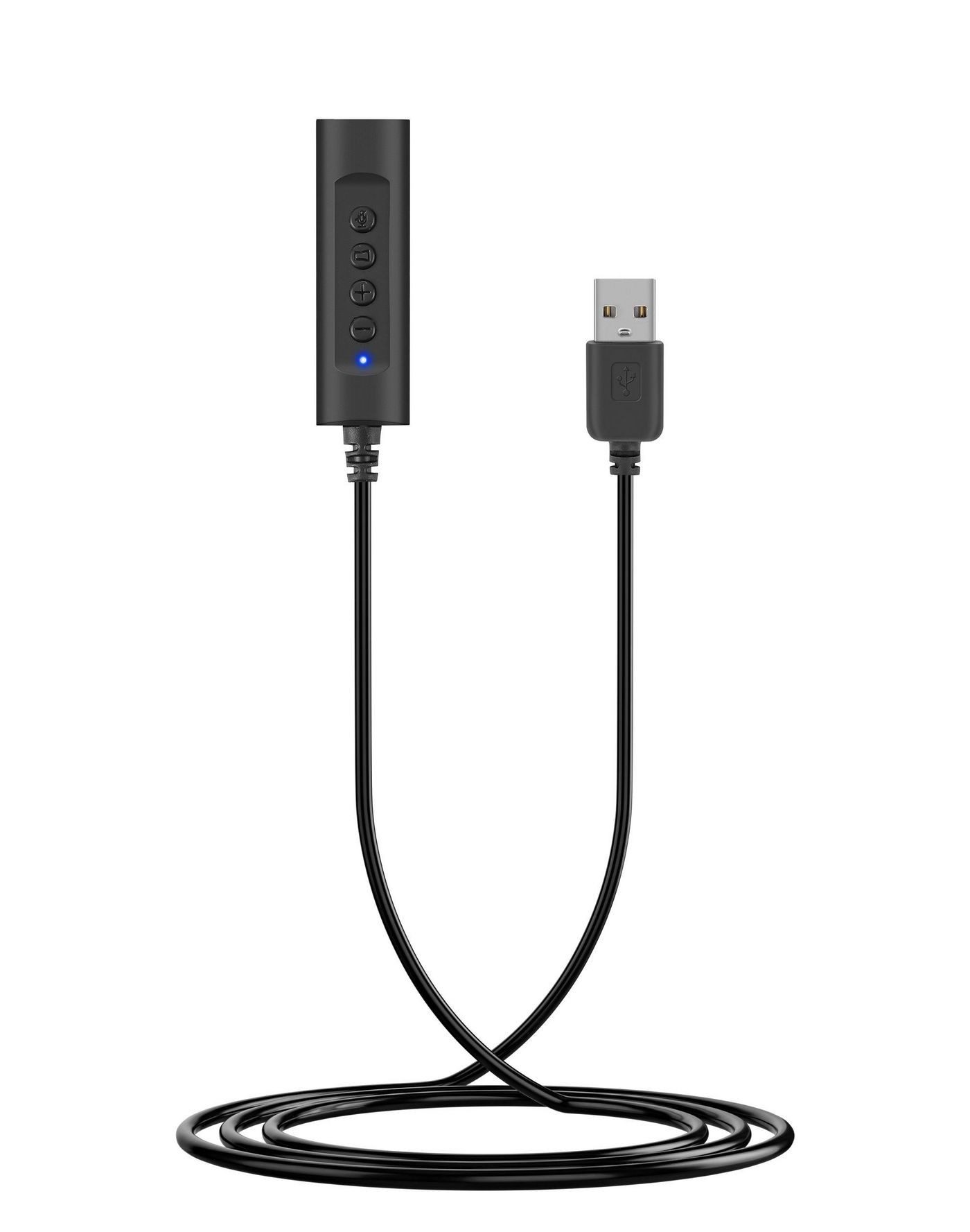 EQUIP Audiokabeladapter USB-A->1X Klinkenbuchse 4pin St/Bu Audio-Kabel