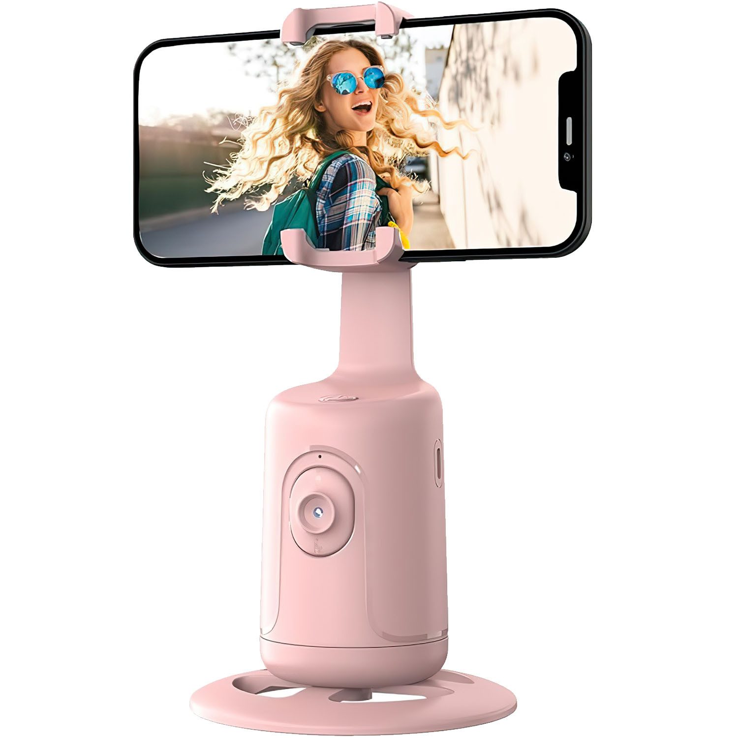 Comfy Mate Кардан Smartphone Automatische Gesicht Verfolgung, 360° Drehung Кардан (für Verschiedenen Handyhaltern Unterschiedlicher Размер Gestensteuerung)