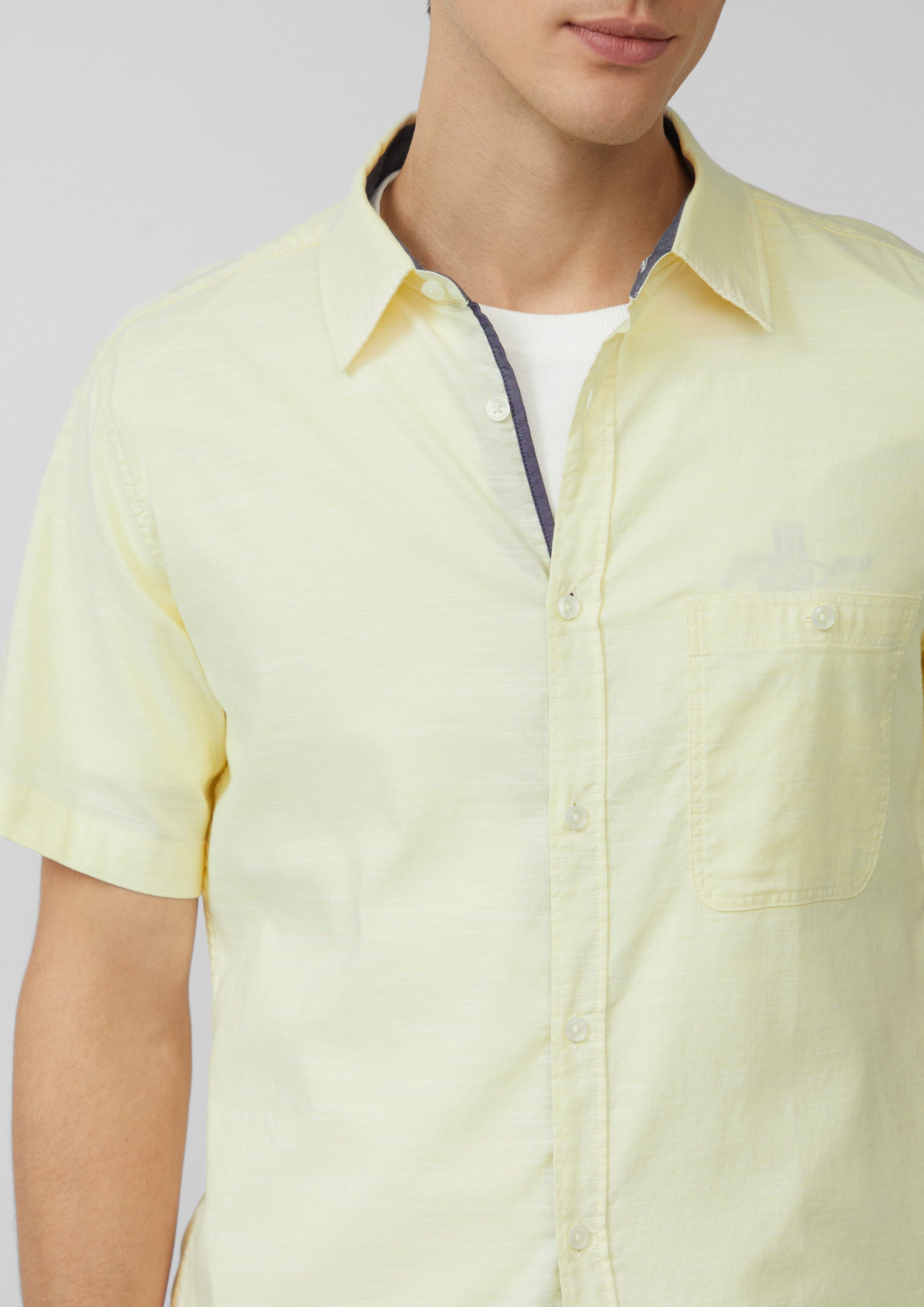s.Oliver Kurzarmhemd Slim Fit: Kurzarm-Hemd aus günstig online kaufen