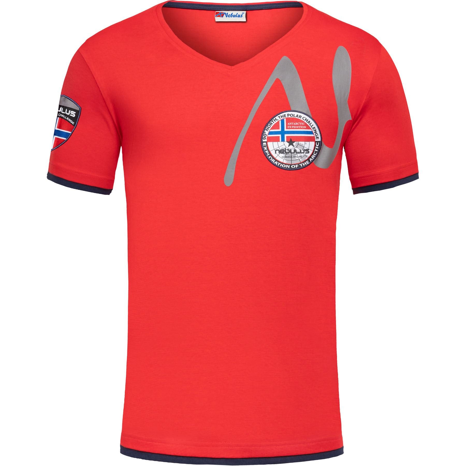 Nebulus T-Shirt RUNE, P5365 - Herren, rot, XXL