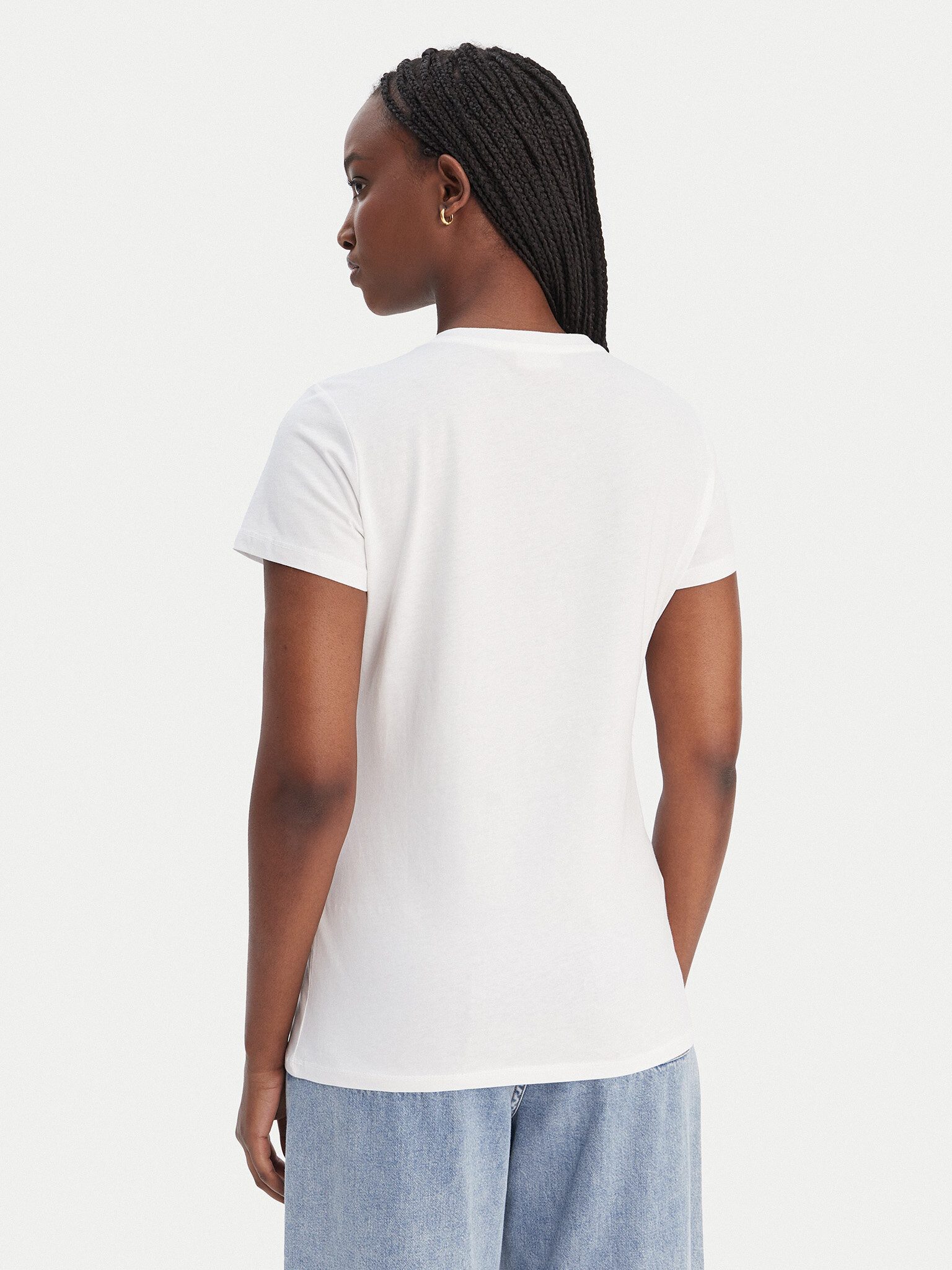Liu Jo Kurzarmshirt - Damen T-Shirt Baumwolle - Shirt mit Blumenprint & Logo - Kurzarmshir