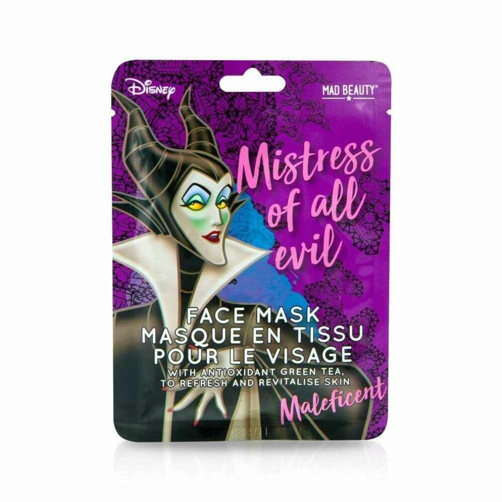 Mad Beauty Gesichtsmaske Disney Mascarilla Maléfica 25ml