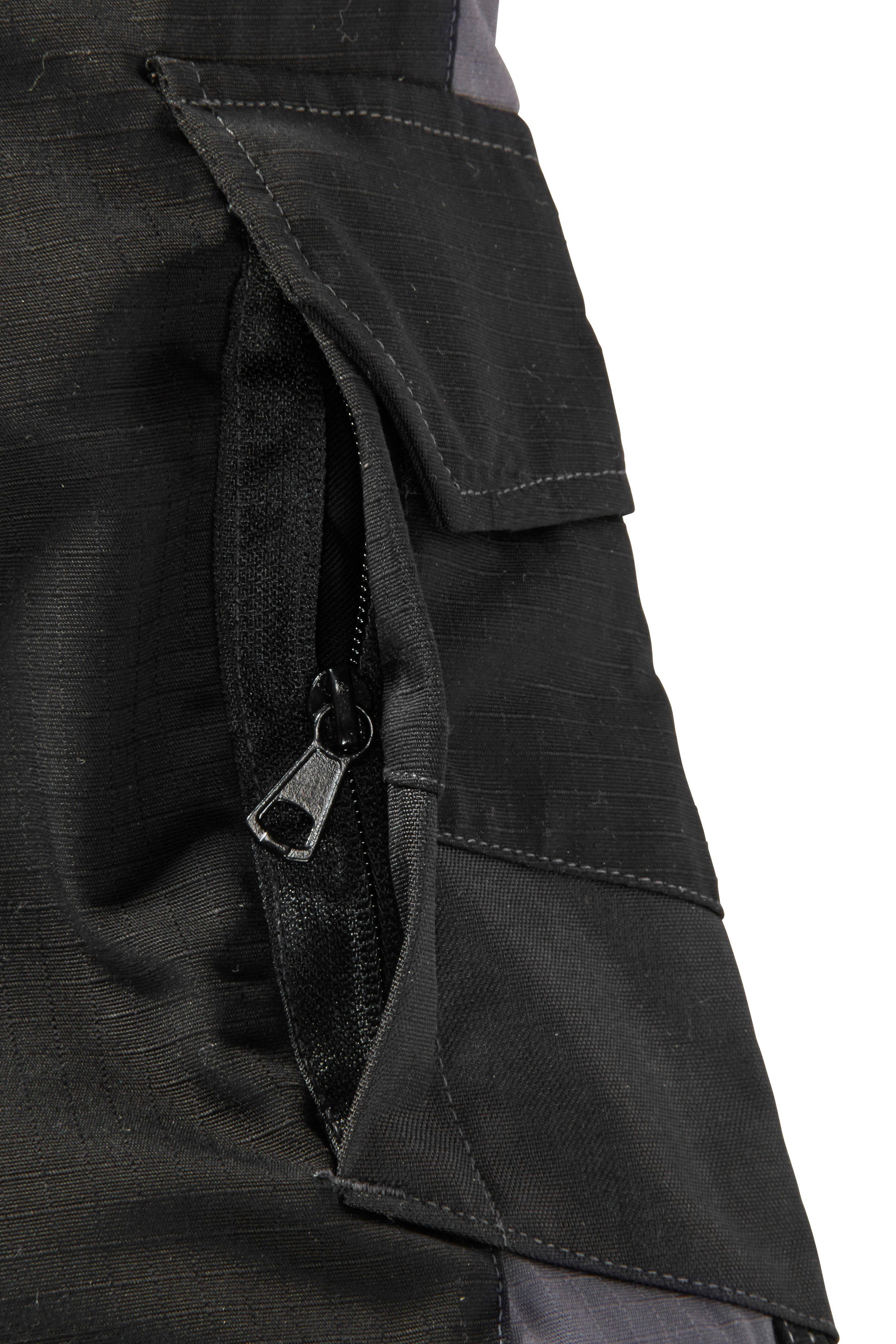 Arbeitshose schwarz Verstärkungen CORDURA® Kübler mit Pulsschlag