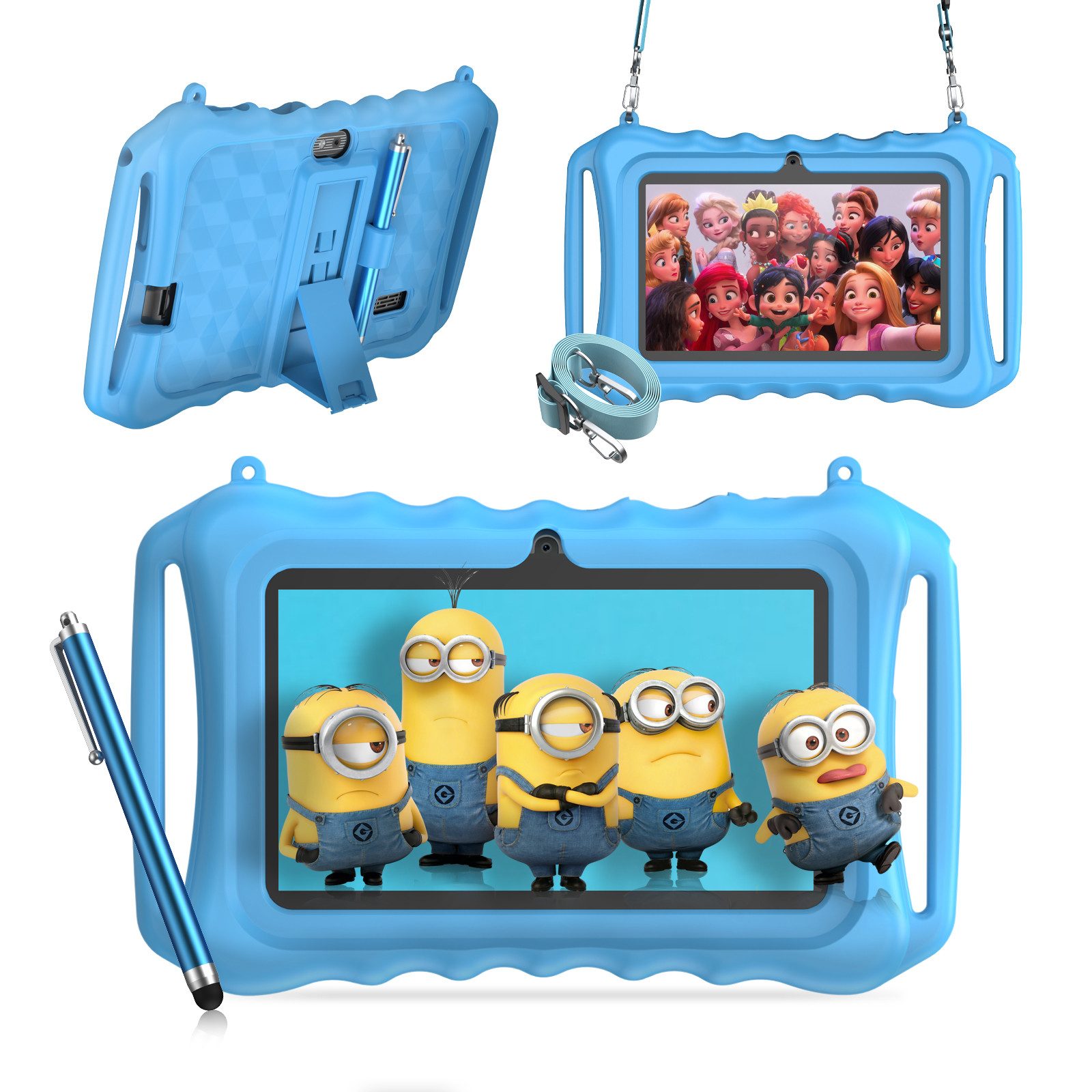 XGODY T702 Kinder Tablet (7", 32 GB, Android 12, Android 12,Kids Tablet,WLAN,GMS,3GB RAM,BT4.0)