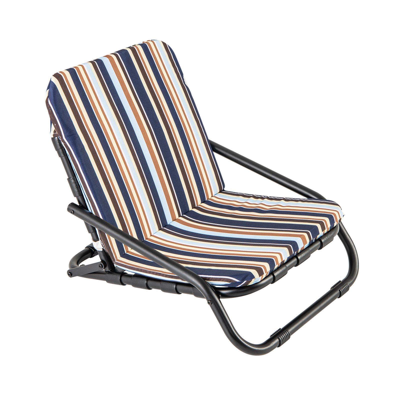 COSTWAY Campingstuhl (2 St), klappbare Strandstühle mit Kissen, Klappstühle günstig online kaufen