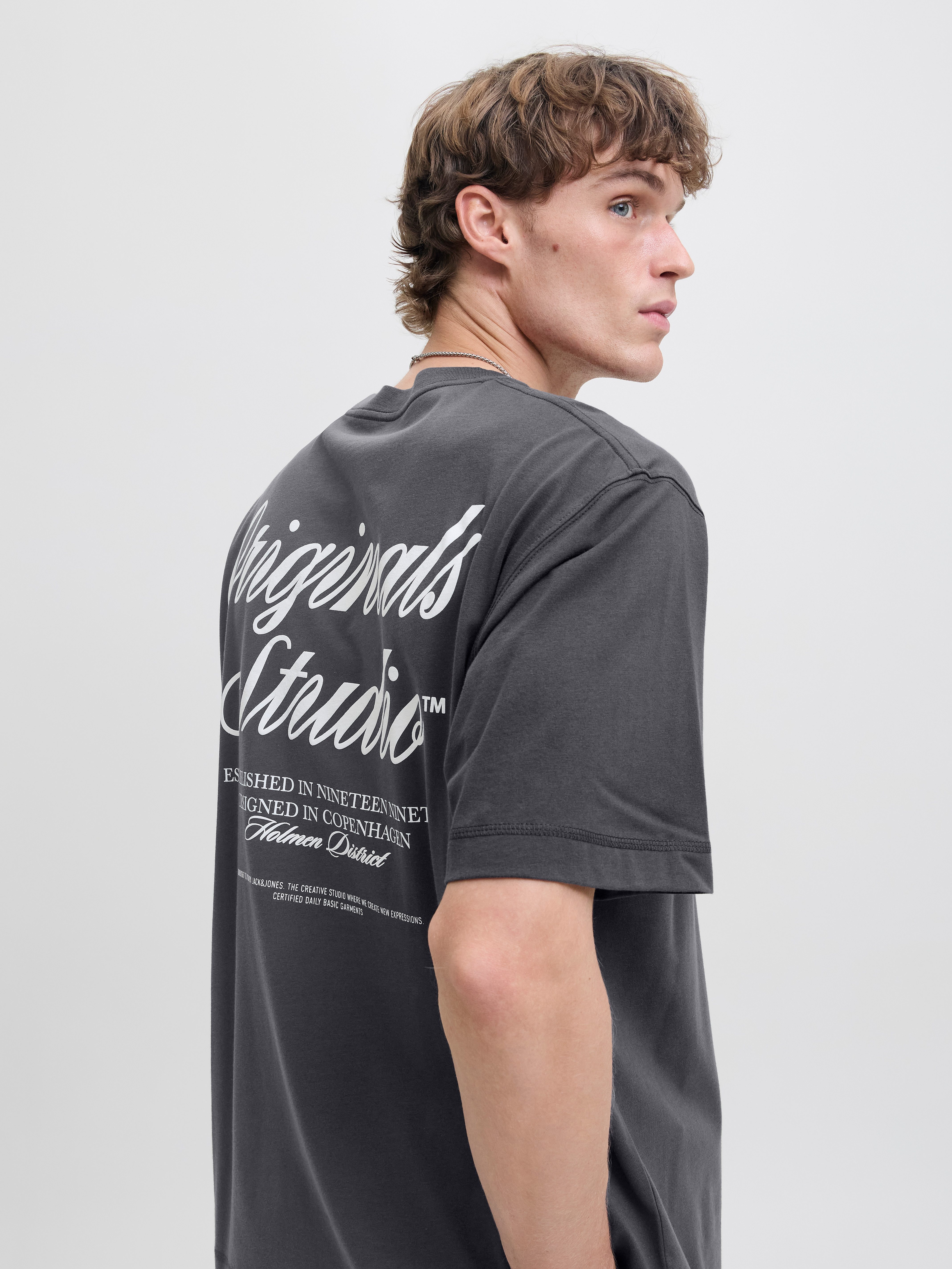 Jack & Jones Kurzarmshirt JORNORREBRO TYPO günstig online kaufen