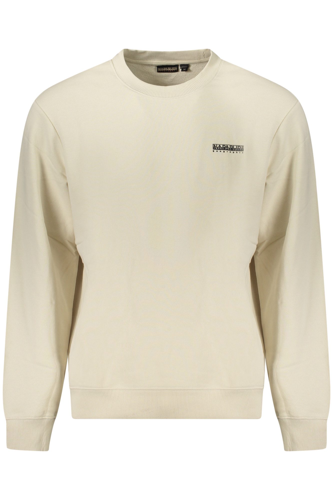 Napapijri Sweatshirt Beiges Herren-Sweatshirt in entspannter Passform