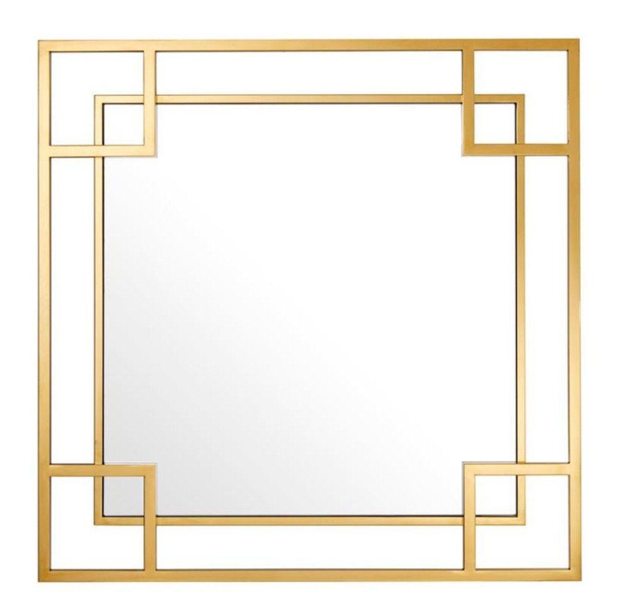 Wandspiegel Padrino x Spiegel cm Designer Casa - 90 H. Gold Wandspiegel Luxus 90