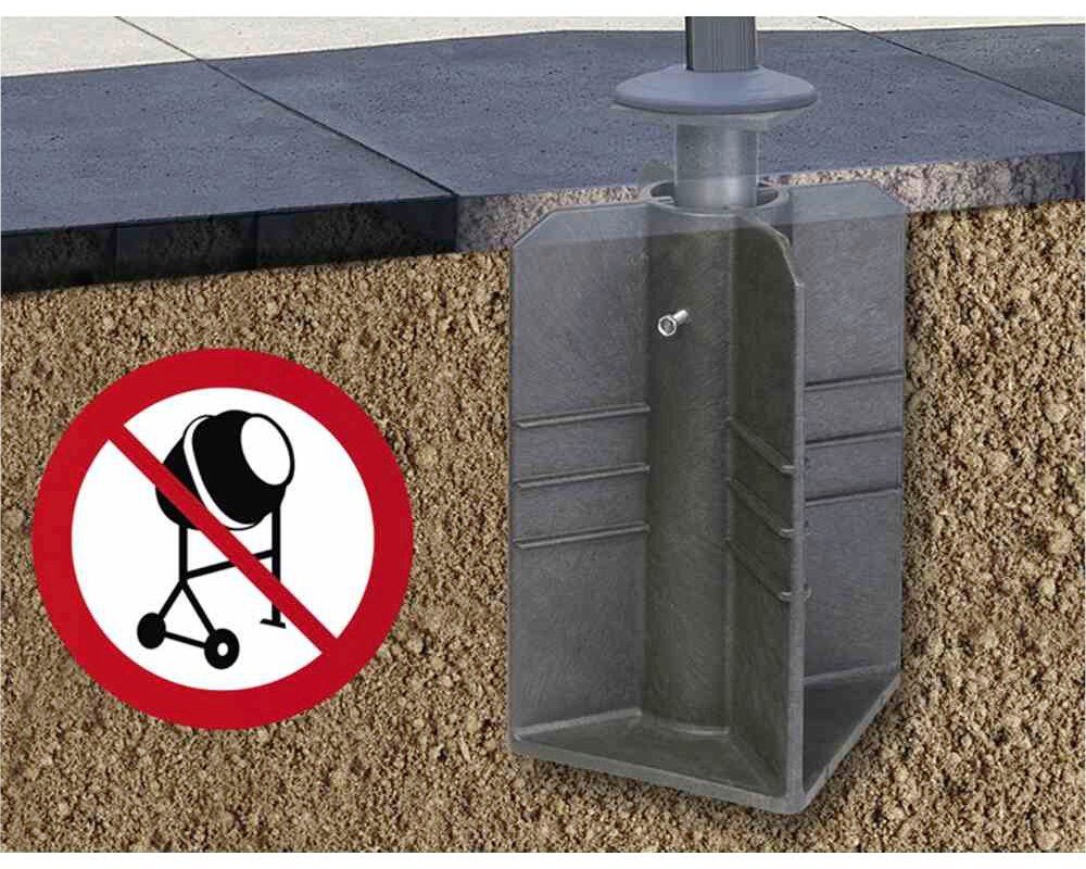 Siena Garden Schirmhalter Earthbase