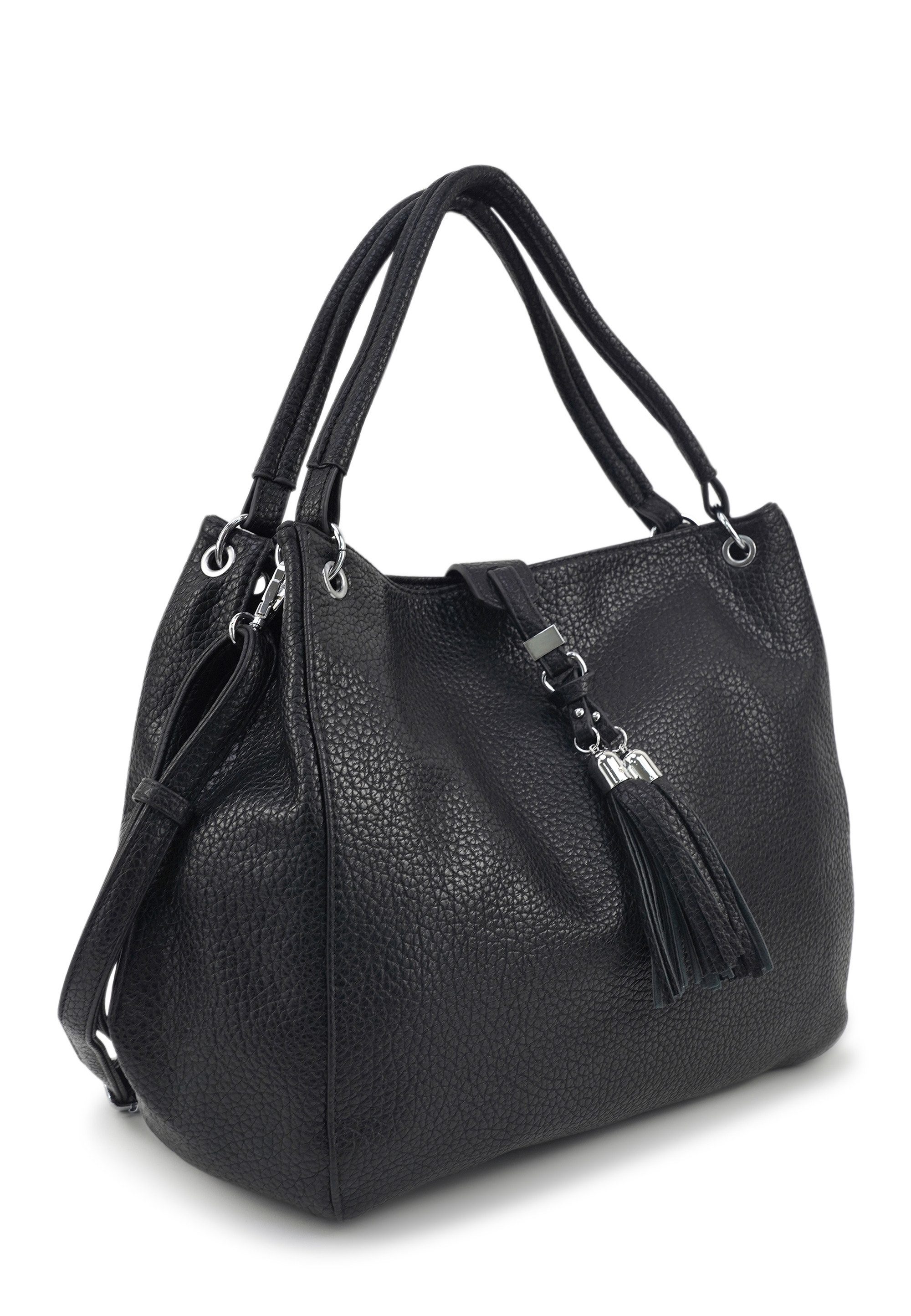 Harpa Schultertasche UZAY, mit dekorativer Troddel