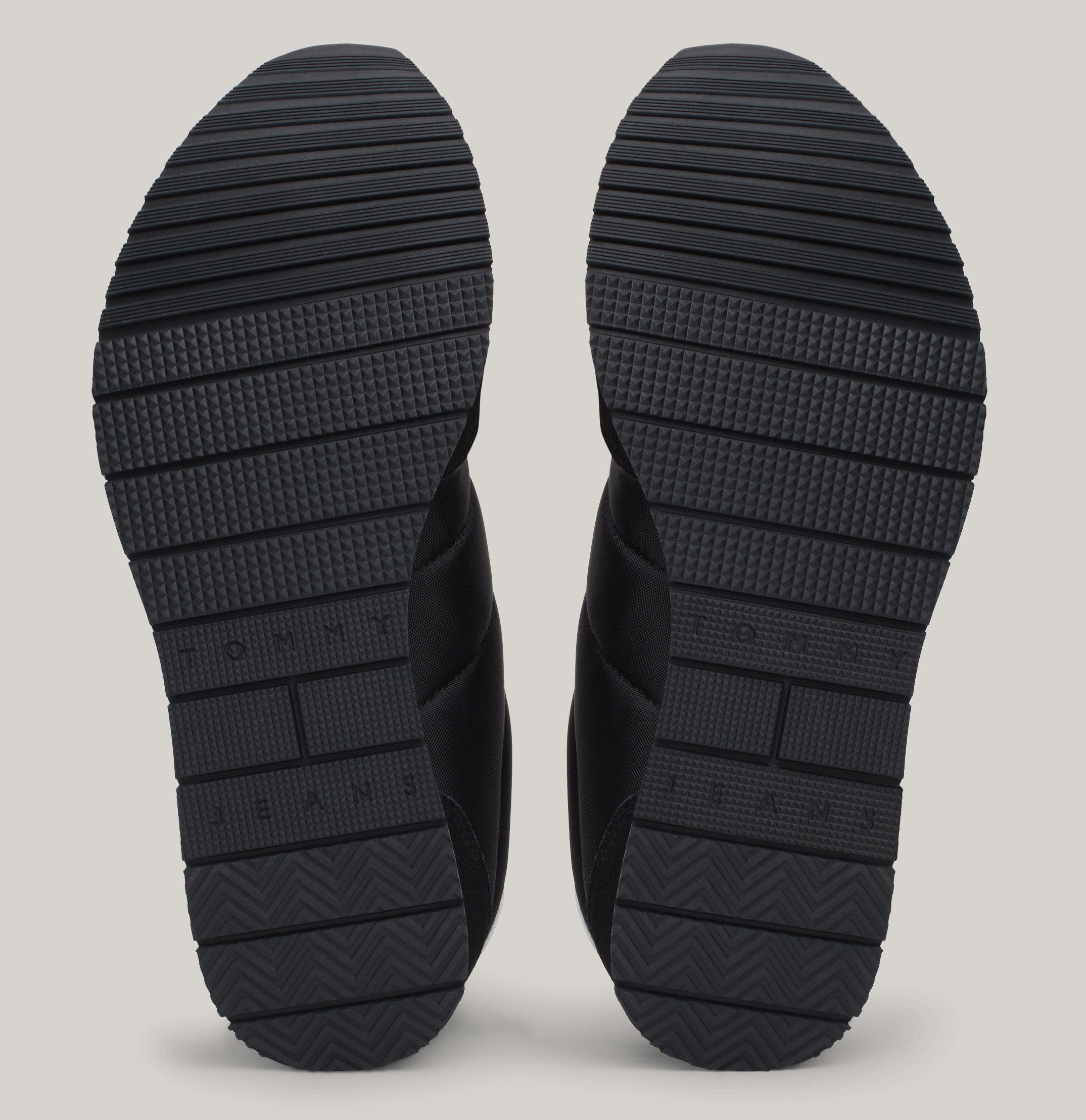 Tommy Jeans TJM RUNNER CASUAL ESS sneaker, casual shoe, low shoe, lace-up shoe with side logo flag