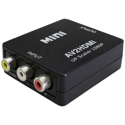 Maxtrack Maxtrack AV Konverter CS 37 L [AV - HDMI] 1920 x 1080 Pixel Audio-Adapter