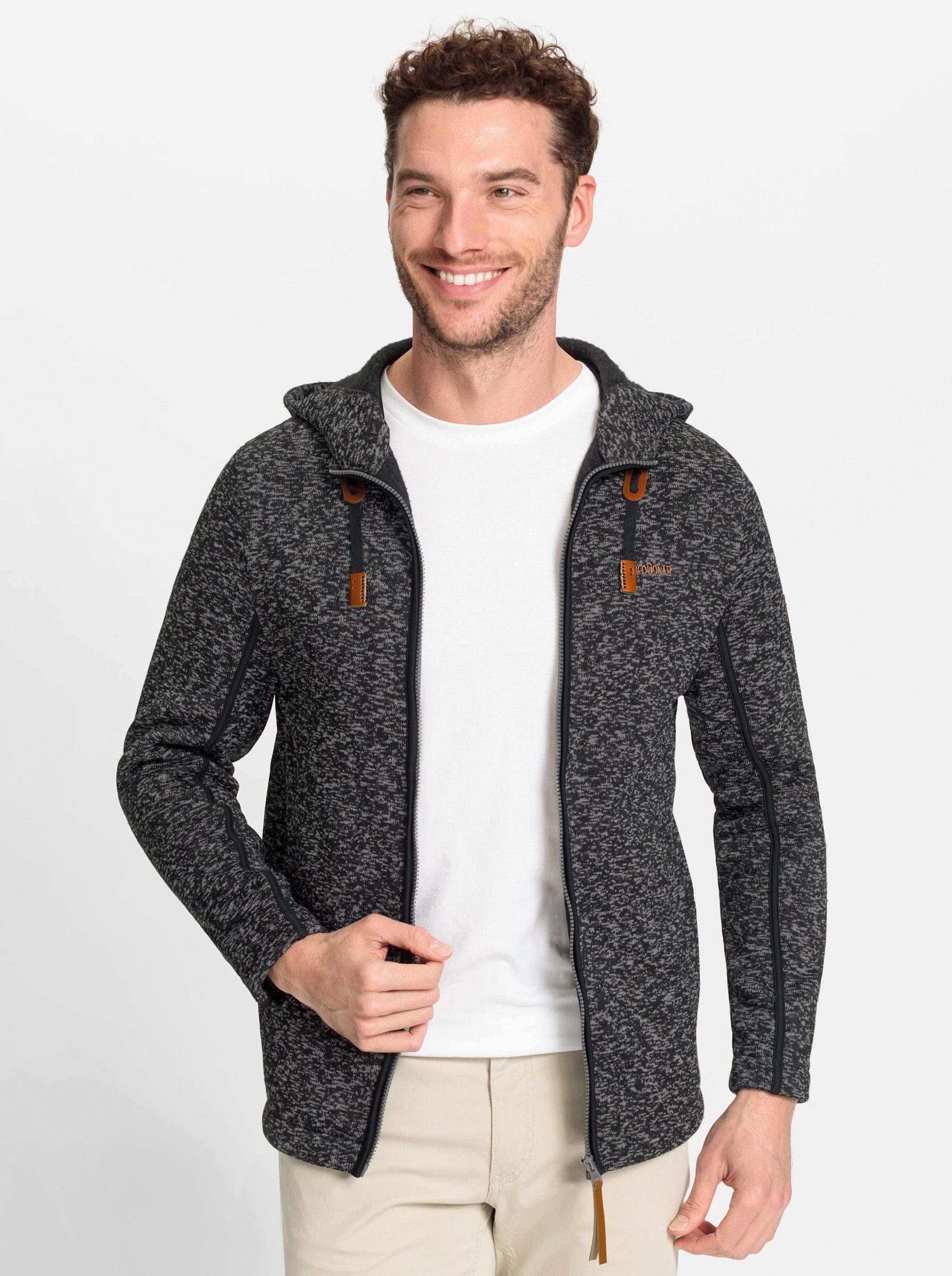 Marco Donati Strickfleecejacke günstig online kaufen