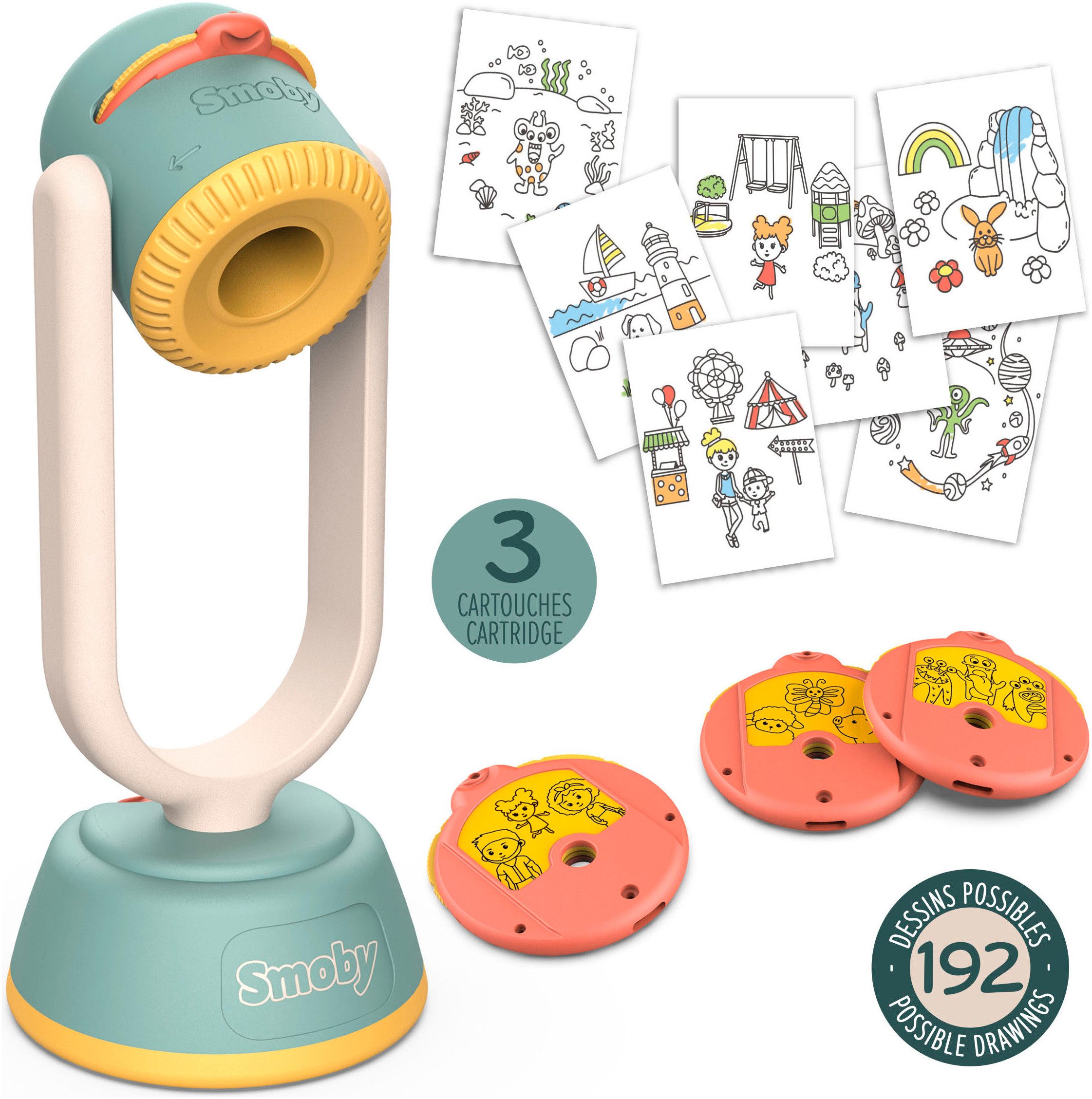 Smoby Malvorlage Zeichenprojektor