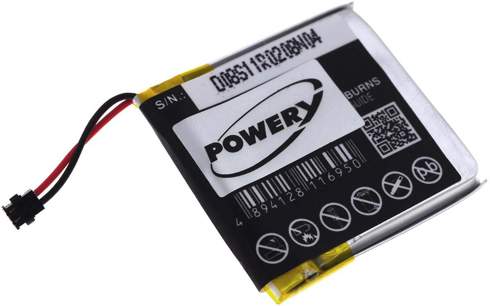 Powery Akku für Smartwatch Smart Armbanduhr Motorola Moto 360 Akku 240 mAh (3.7 V)