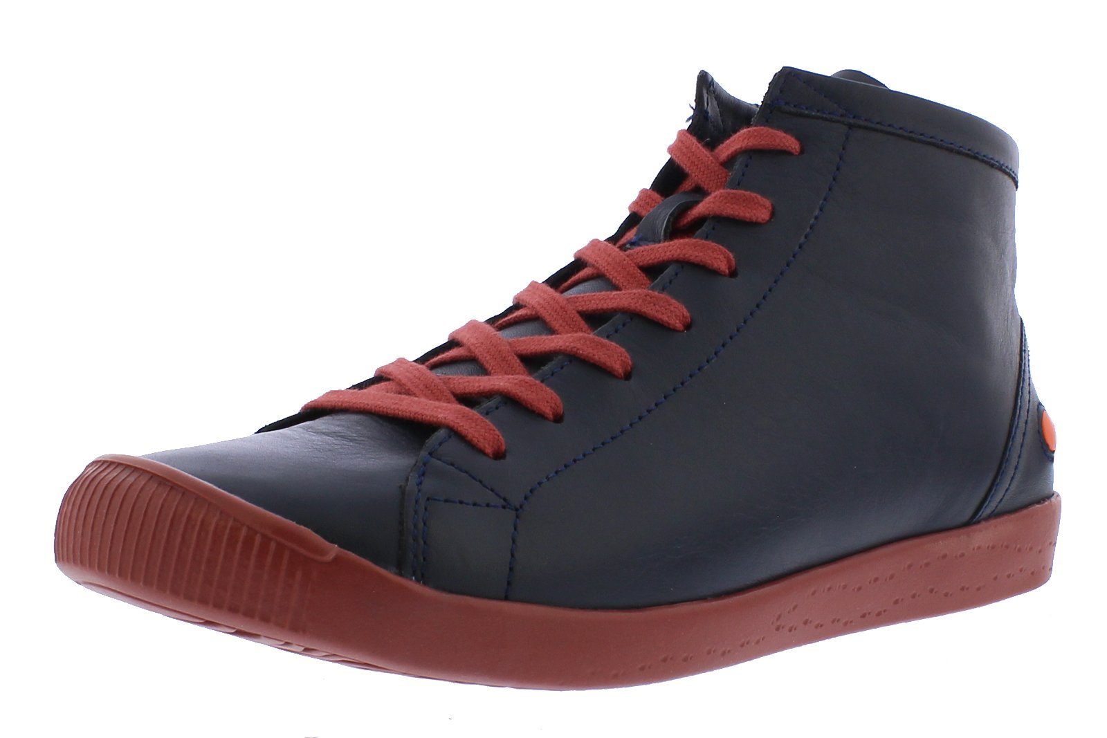 softinos Ankleboots Blau (NAVY/BRICK SOLE) (025)