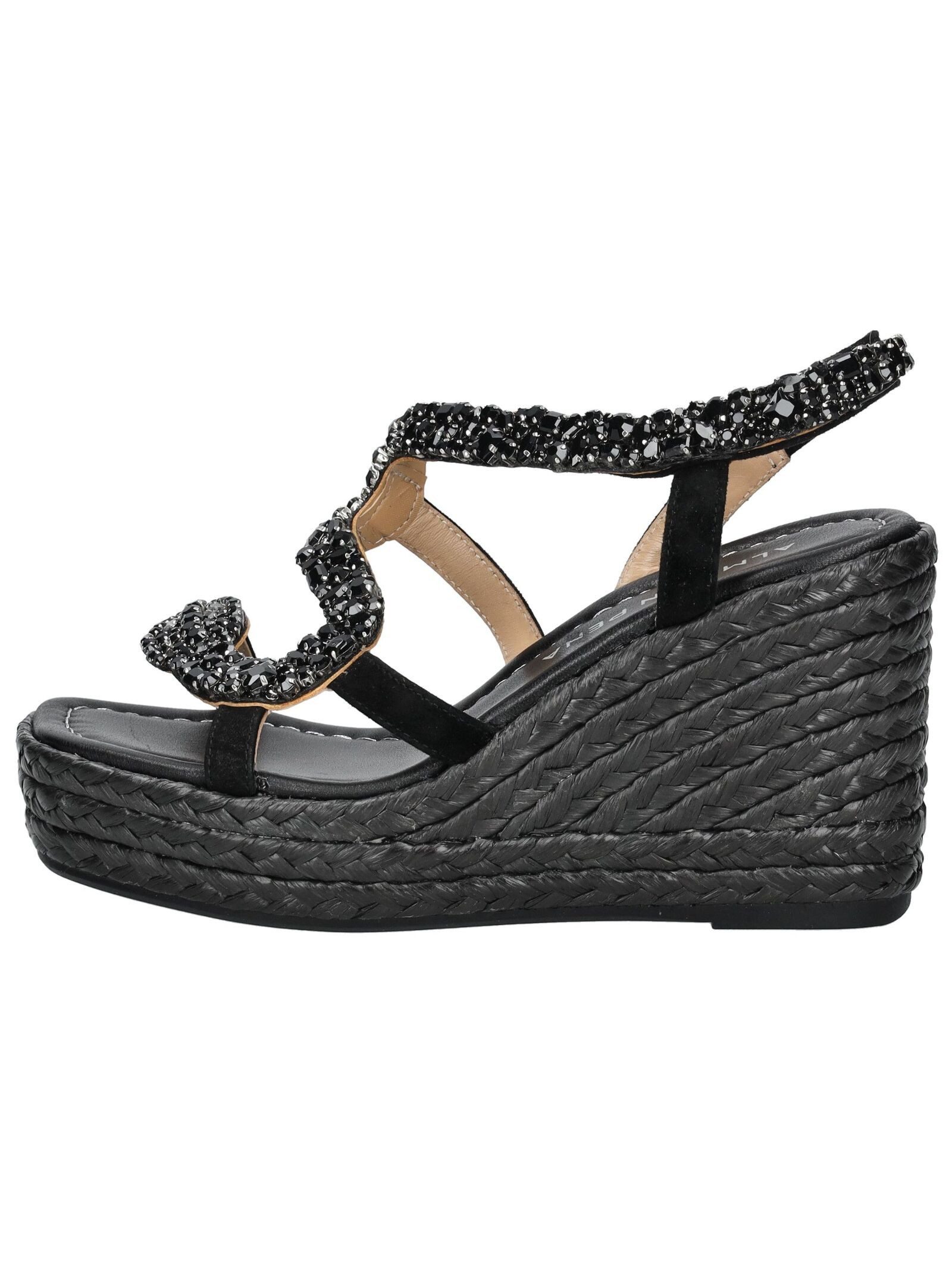 Alma en Pena Sandalen Leder/Textil Keilsandalette günstig online kaufen