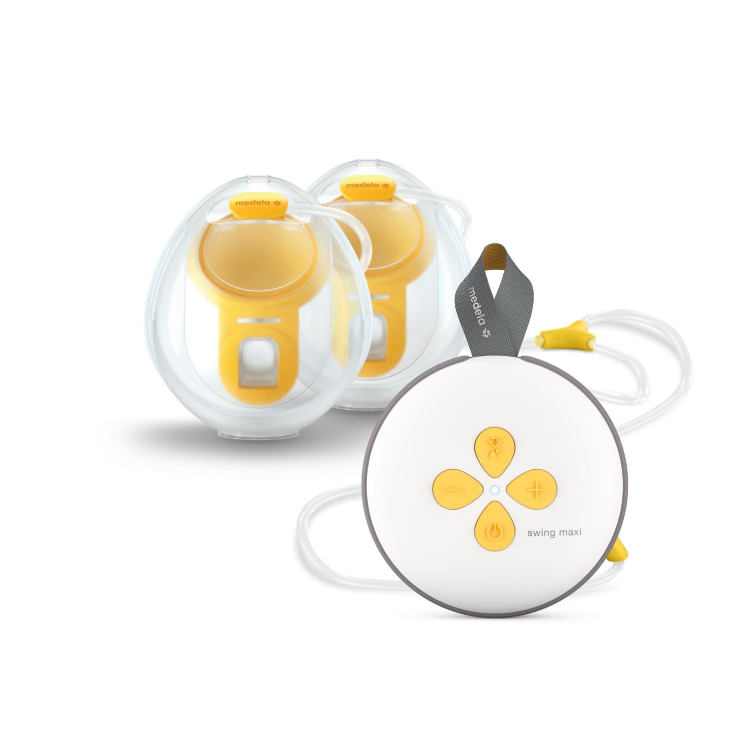 MEDELA Elektrische Doppelmilchpumpe SWING MAXI Hands-free ultraleicht und kompakt, Ideal für regelmäßiges Abpumpen