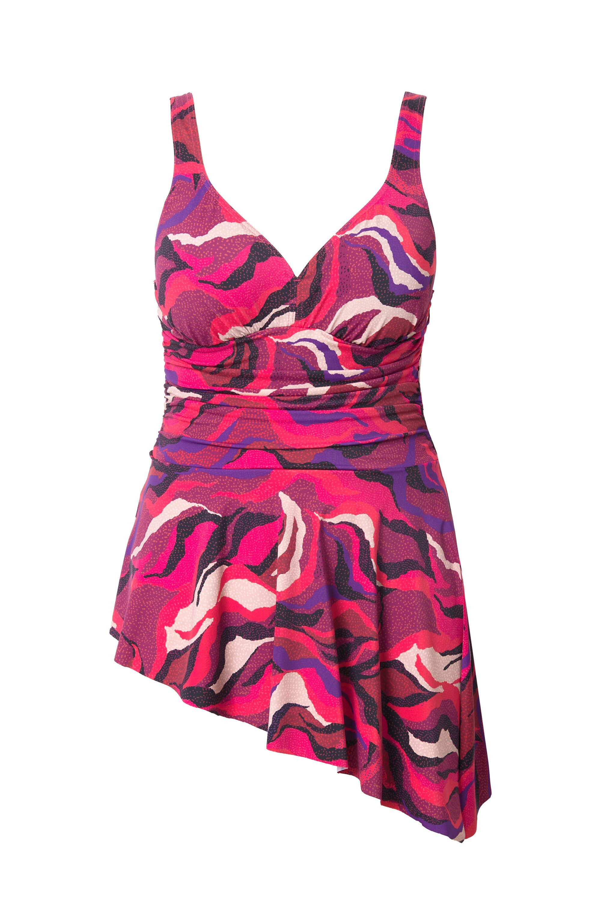 Ulla Popken Badekleid Badekleid Wellen Softcups günstig online kaufen