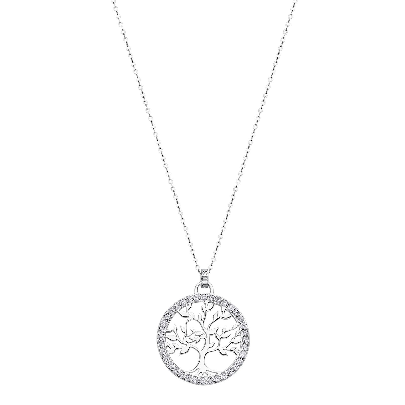 LOTUS SILVER Kette mit Anhänger LP1746-1/1 Damen-Halskette – Lebensbaum-Anh günstig online kaufen